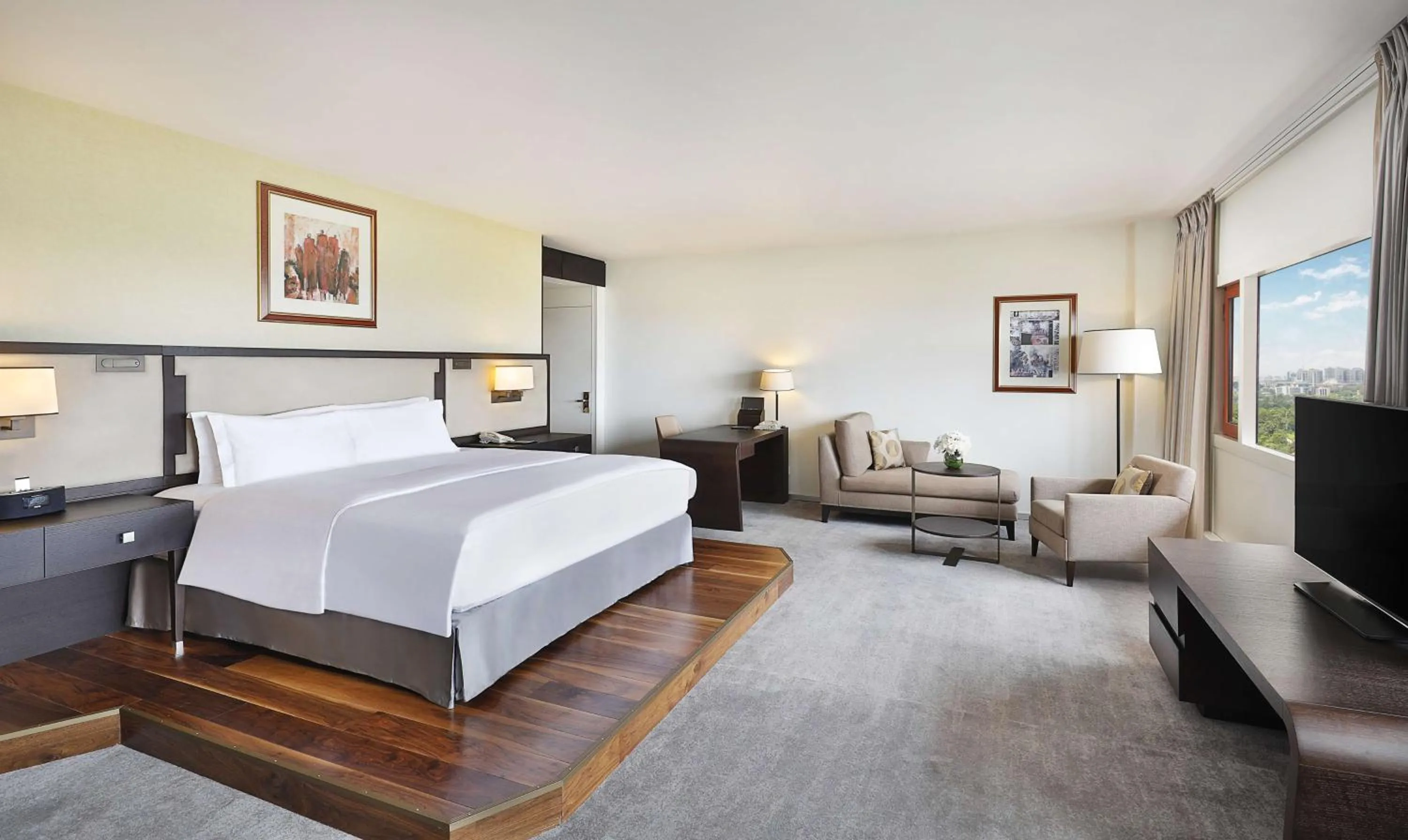 Bed in Transcorp Hilton Abuja