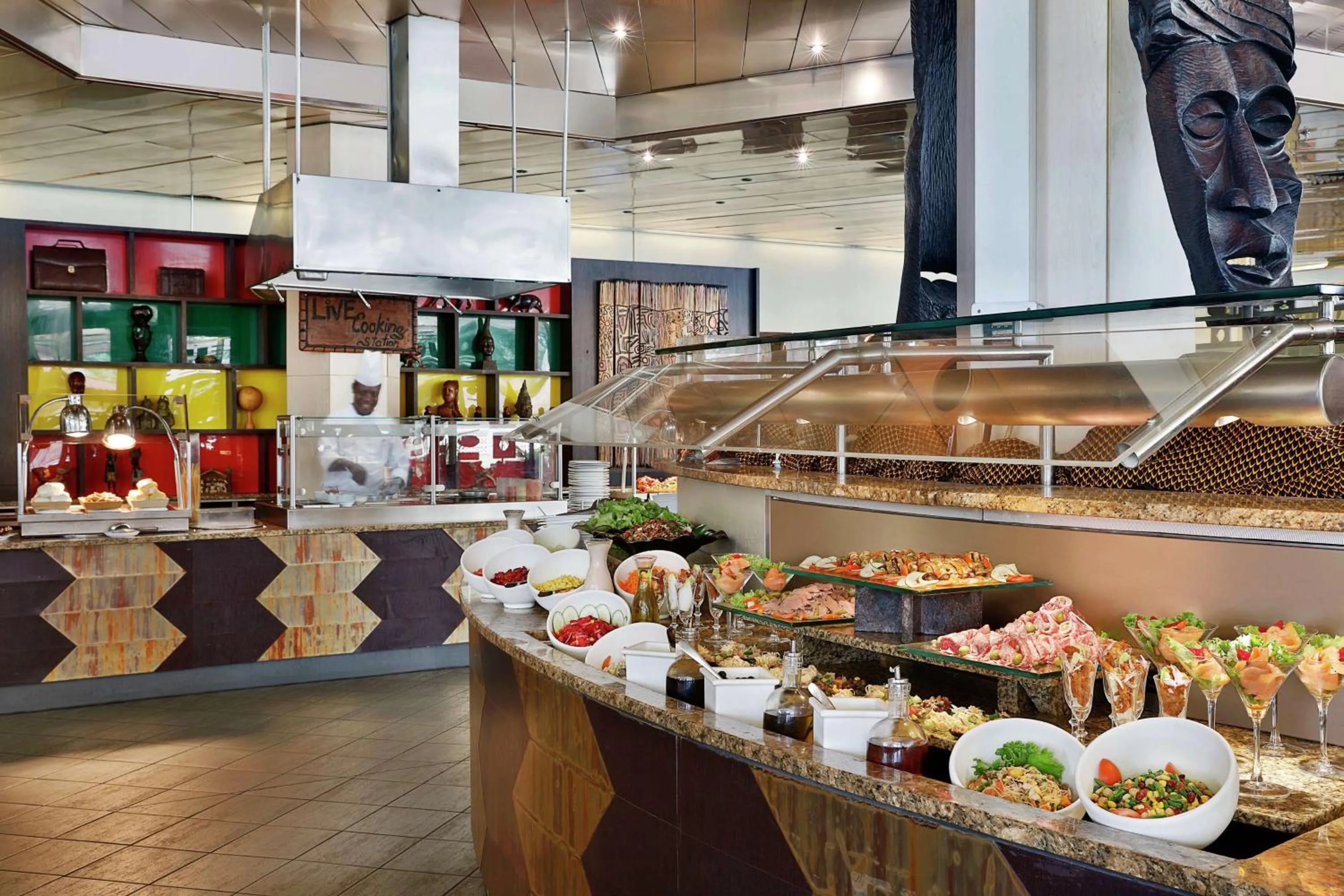 Breakfast in Transcorp Hilton Abuja