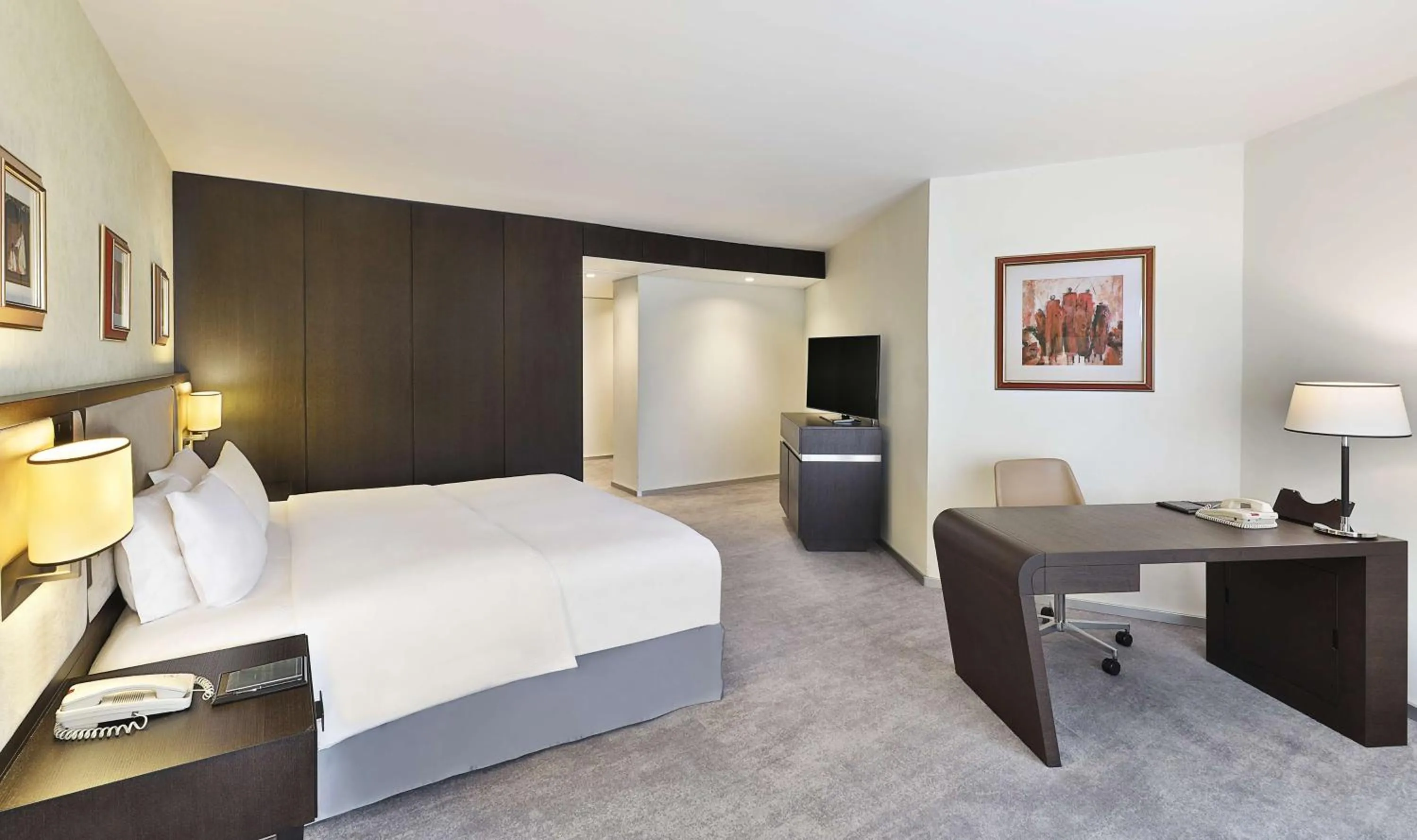 Bed in Transcorp Hilton Abuja