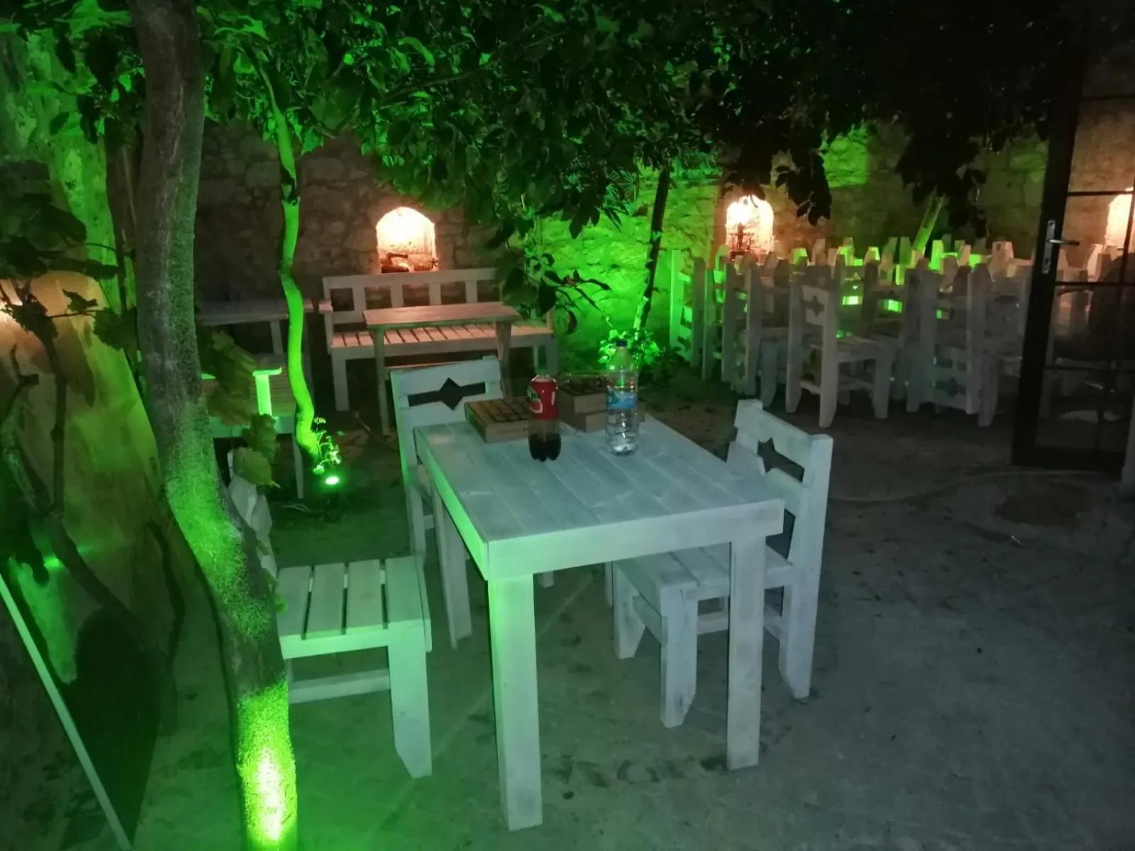 Patio in kaktüshan otel