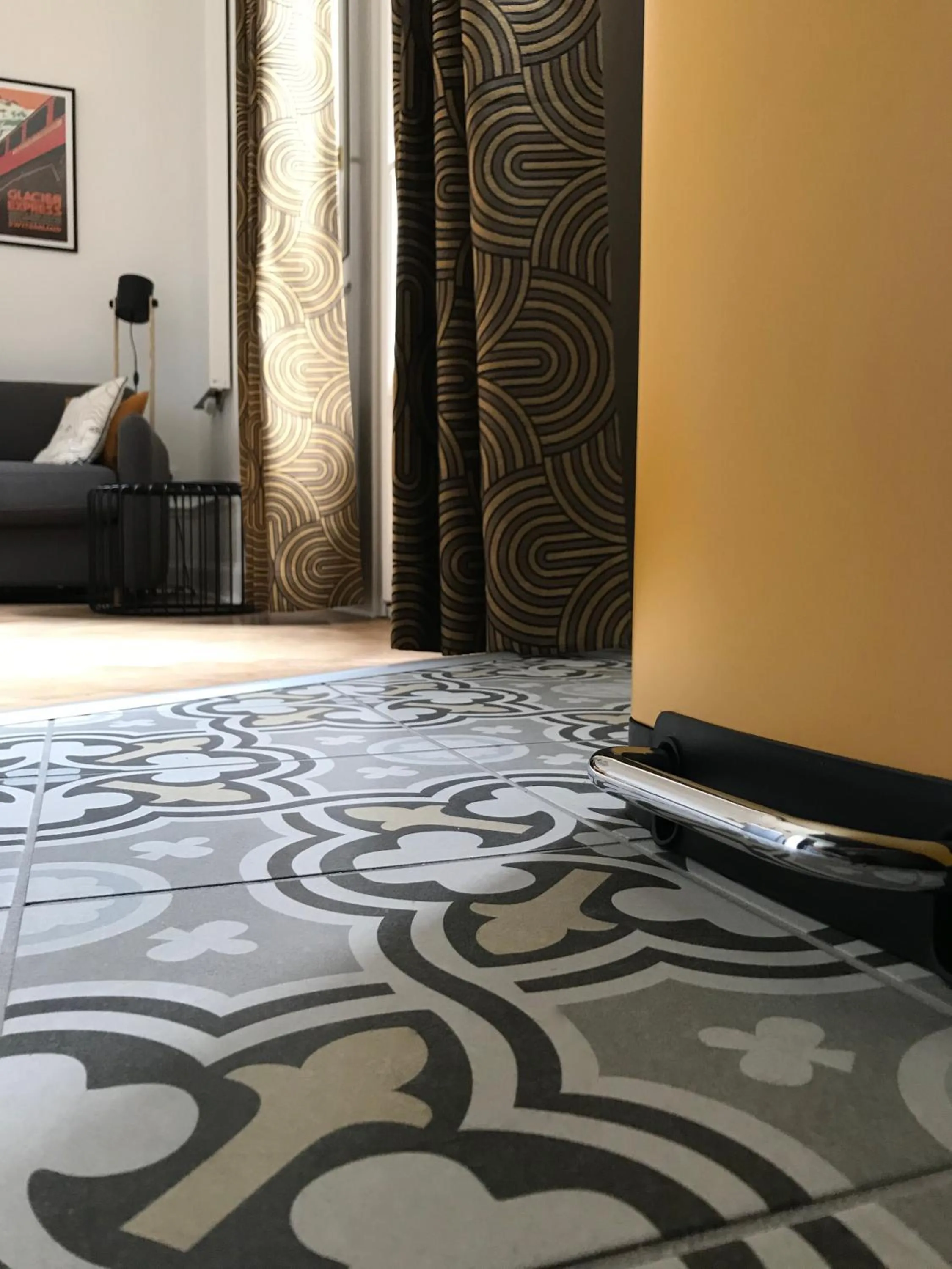 Living room, Bed in Studio 329