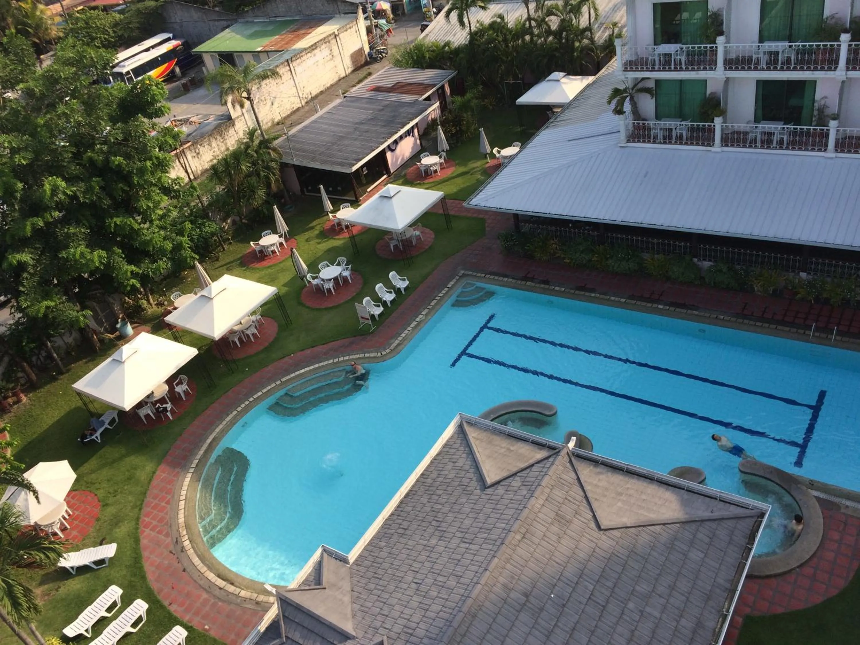 Bird's eye view in Wild Orchid Resort