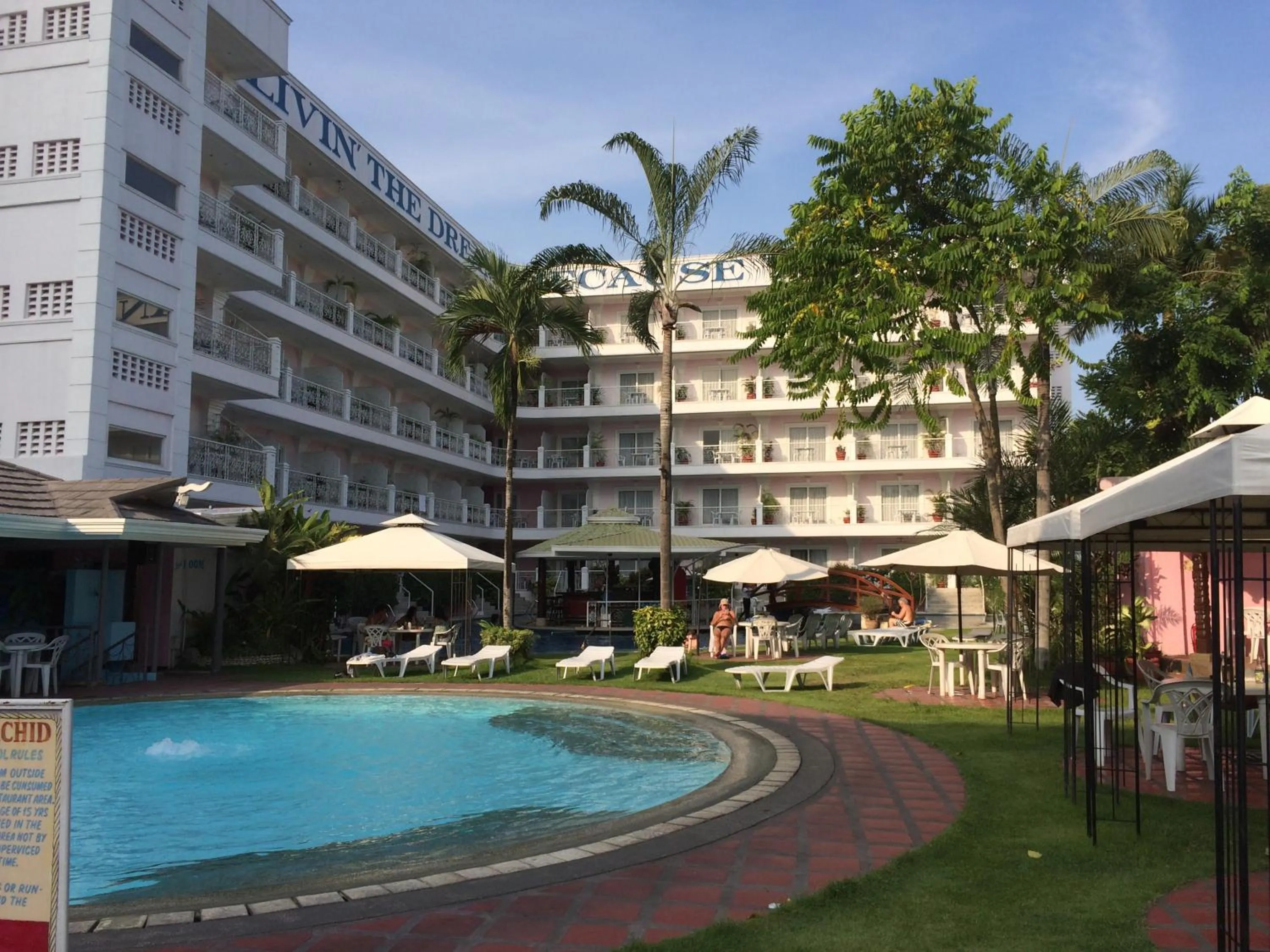 Swimming pool in Wild Orchid Resort