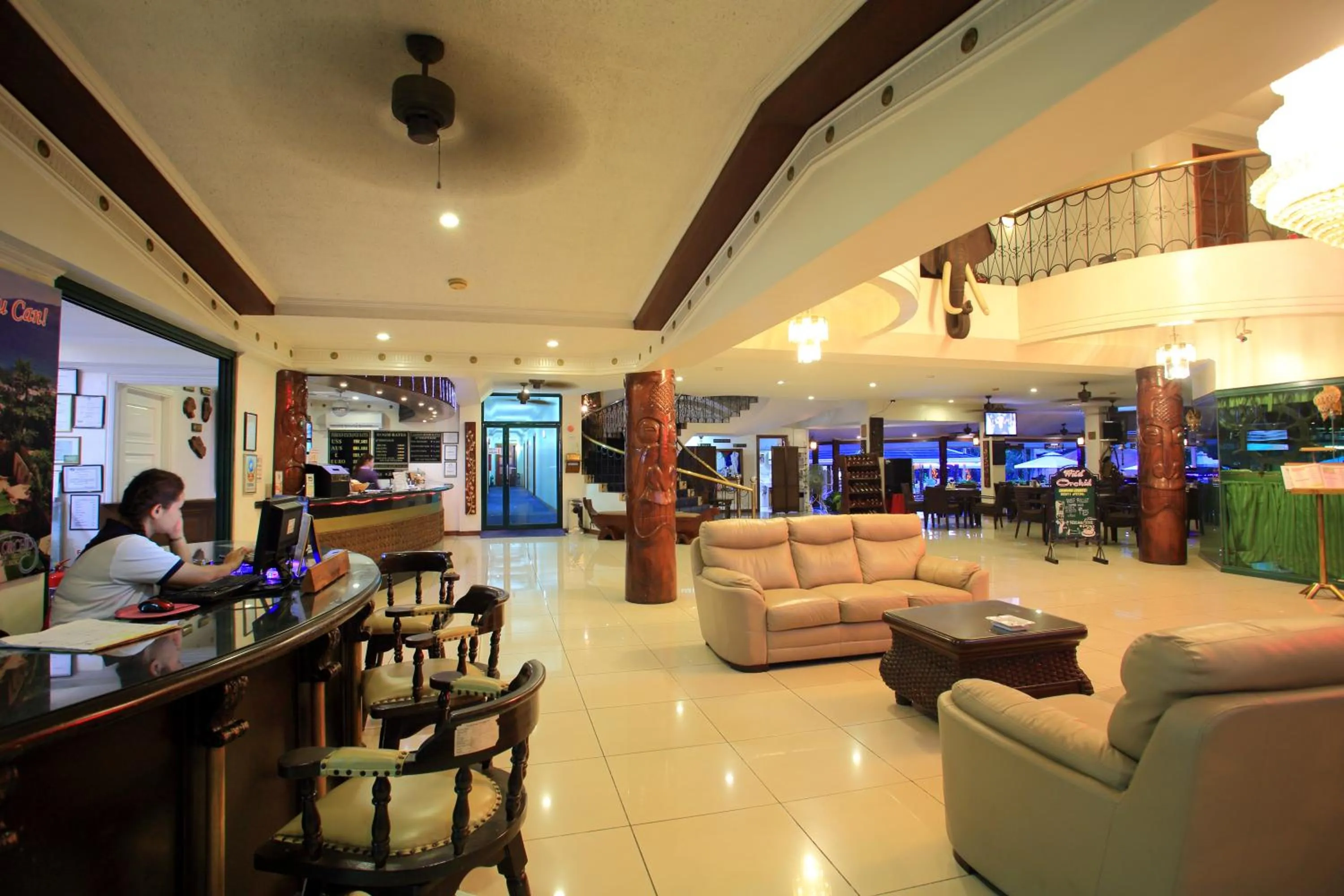 Lobby or reception in Wild Orchid Resort