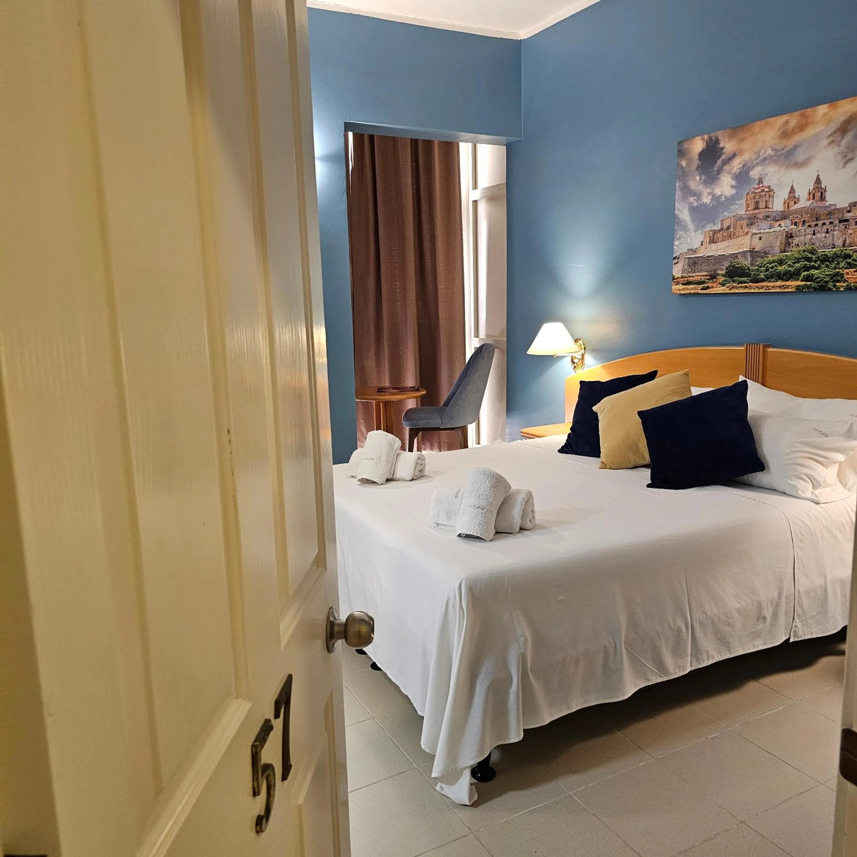 Decorative detail, Bed in La Playa Hotel