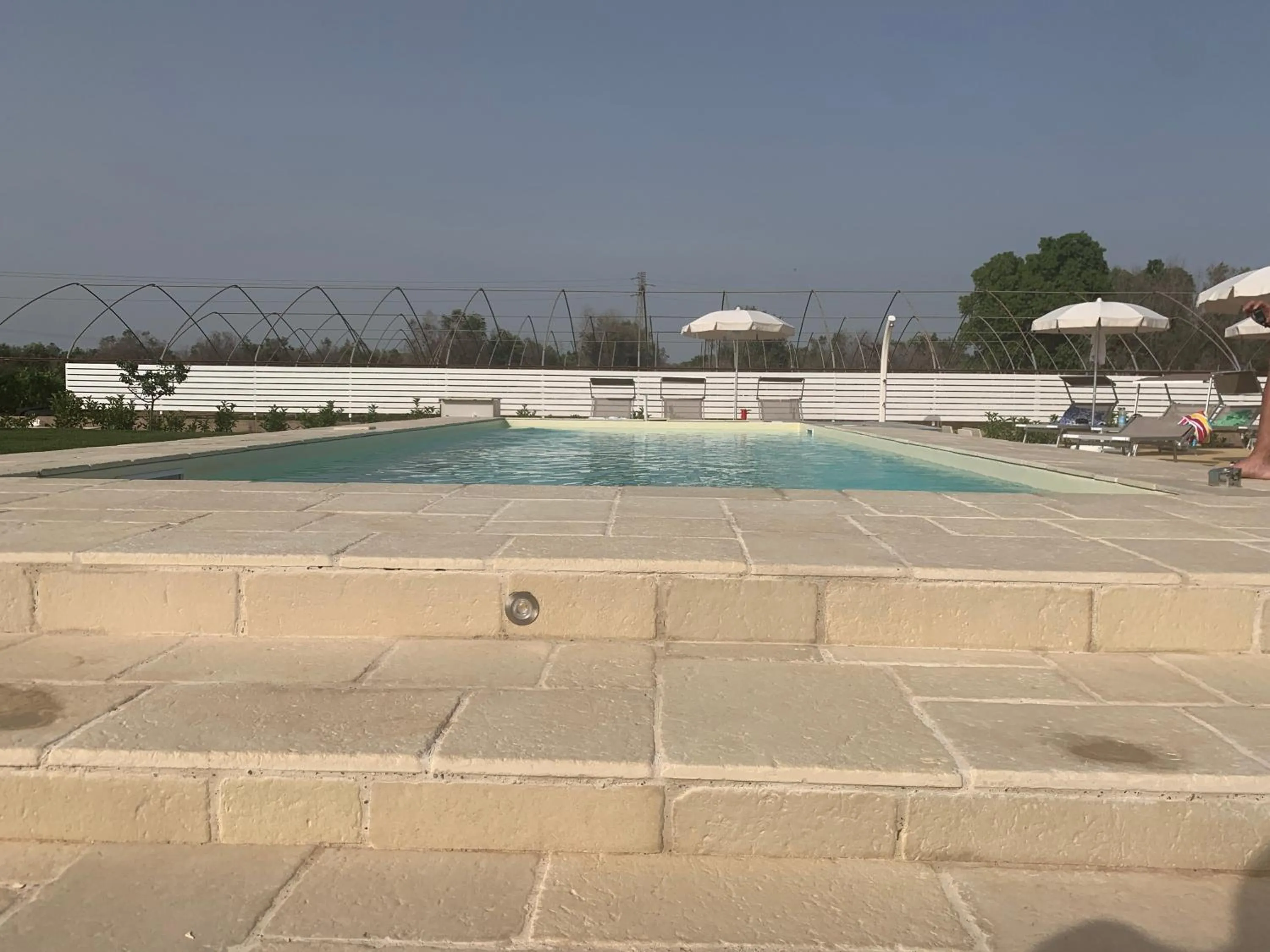 Swimming pool in B&B CASA CALETA