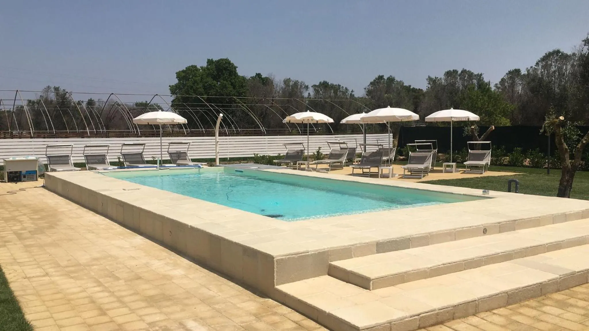 Swimming pool in B&B CASA CALETA