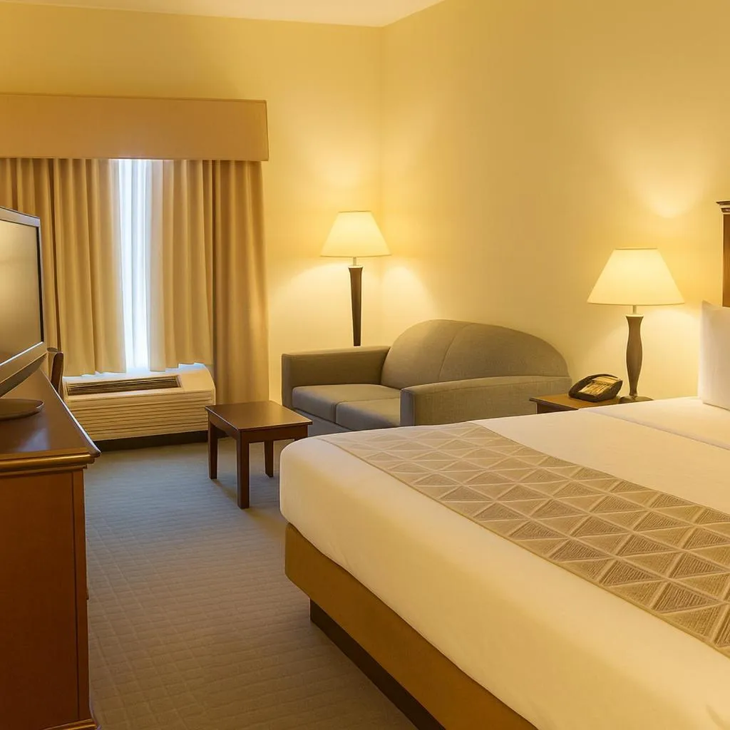 Bedroom, Bed in Ambassador Inn & Suites Tuscaloosa University I-20