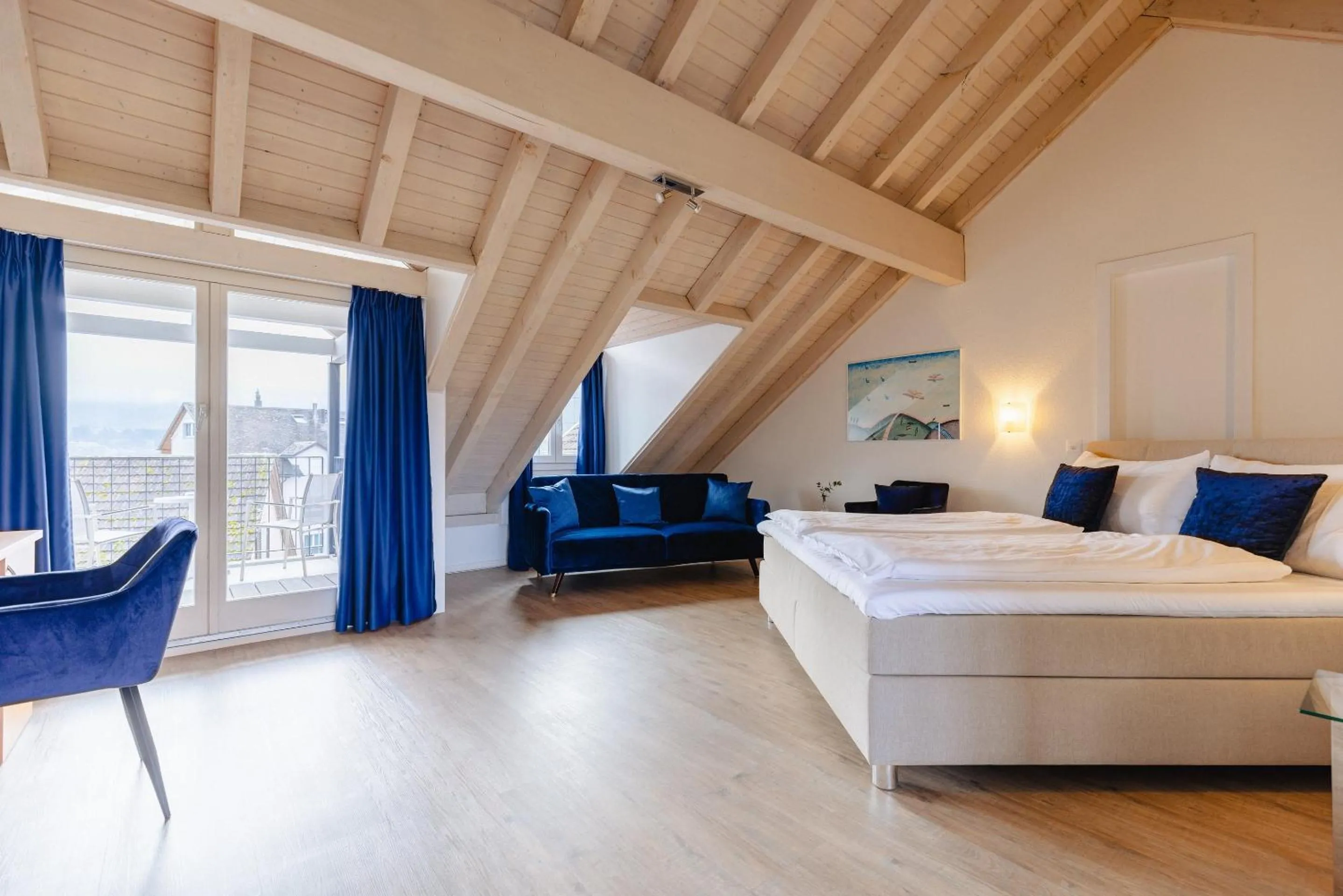 Bedroom, Bed in Rössli Hurden