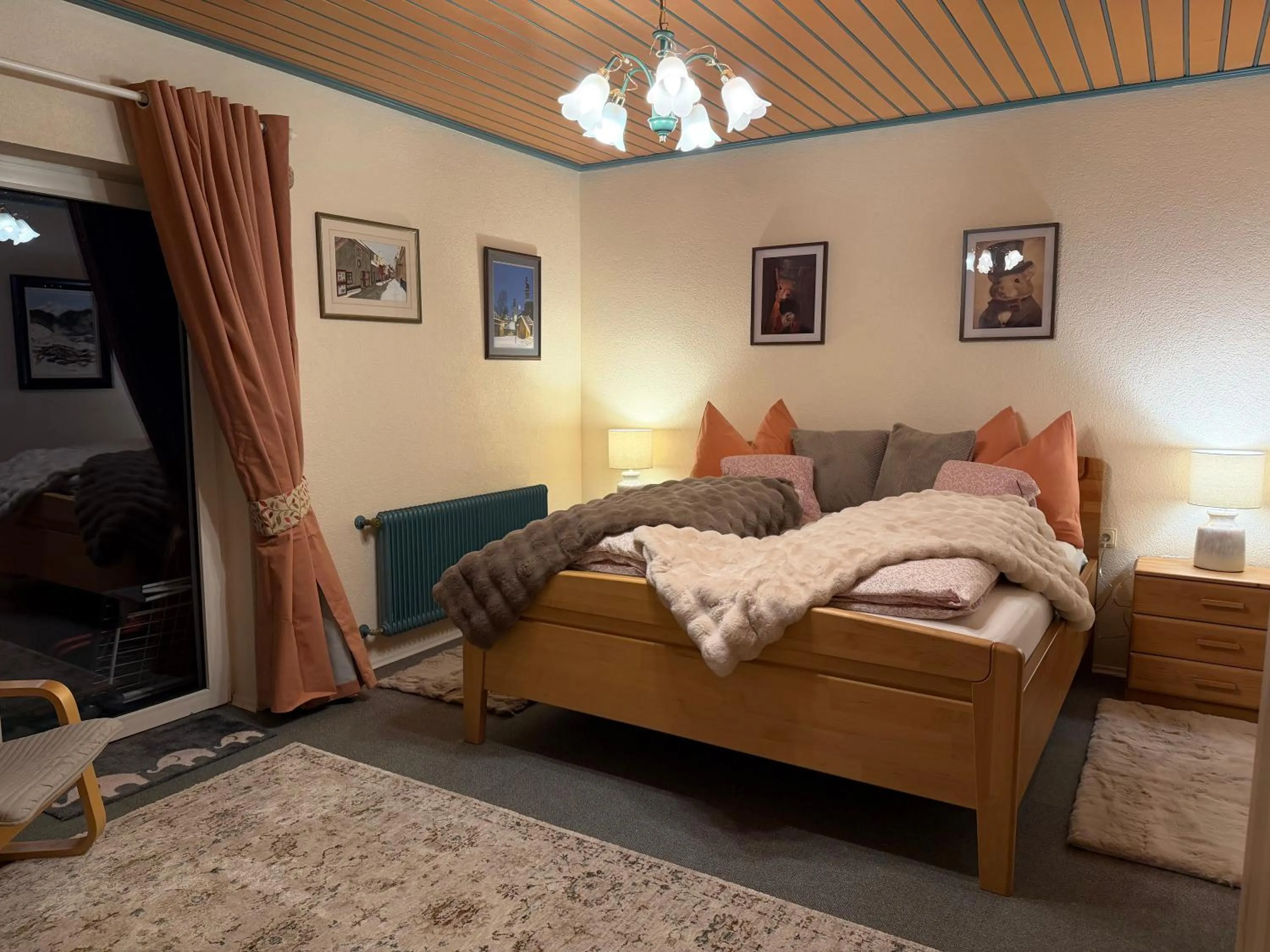 Bed in Landhaus Schönblick