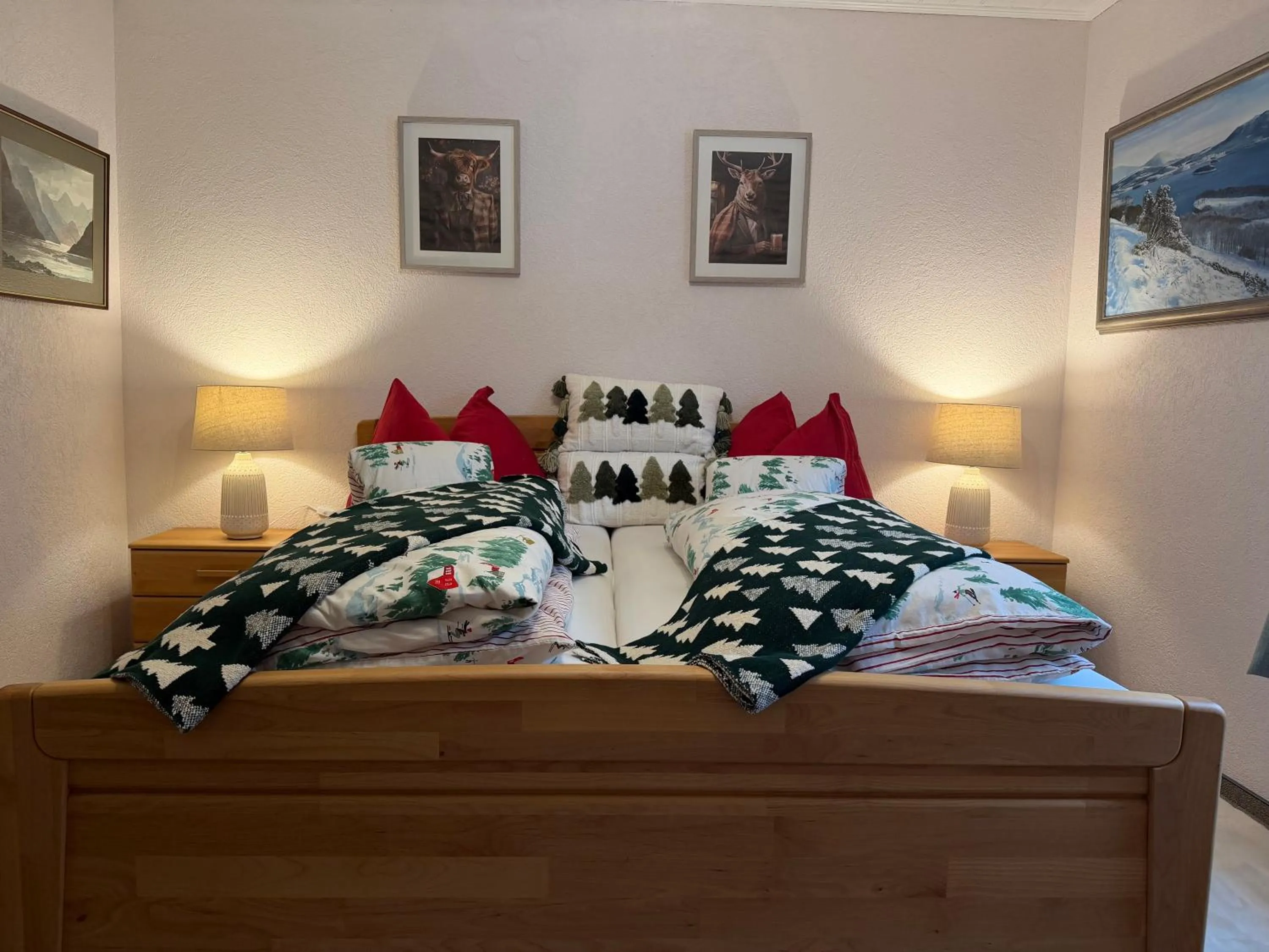 Bed in Landhaus Schönblick