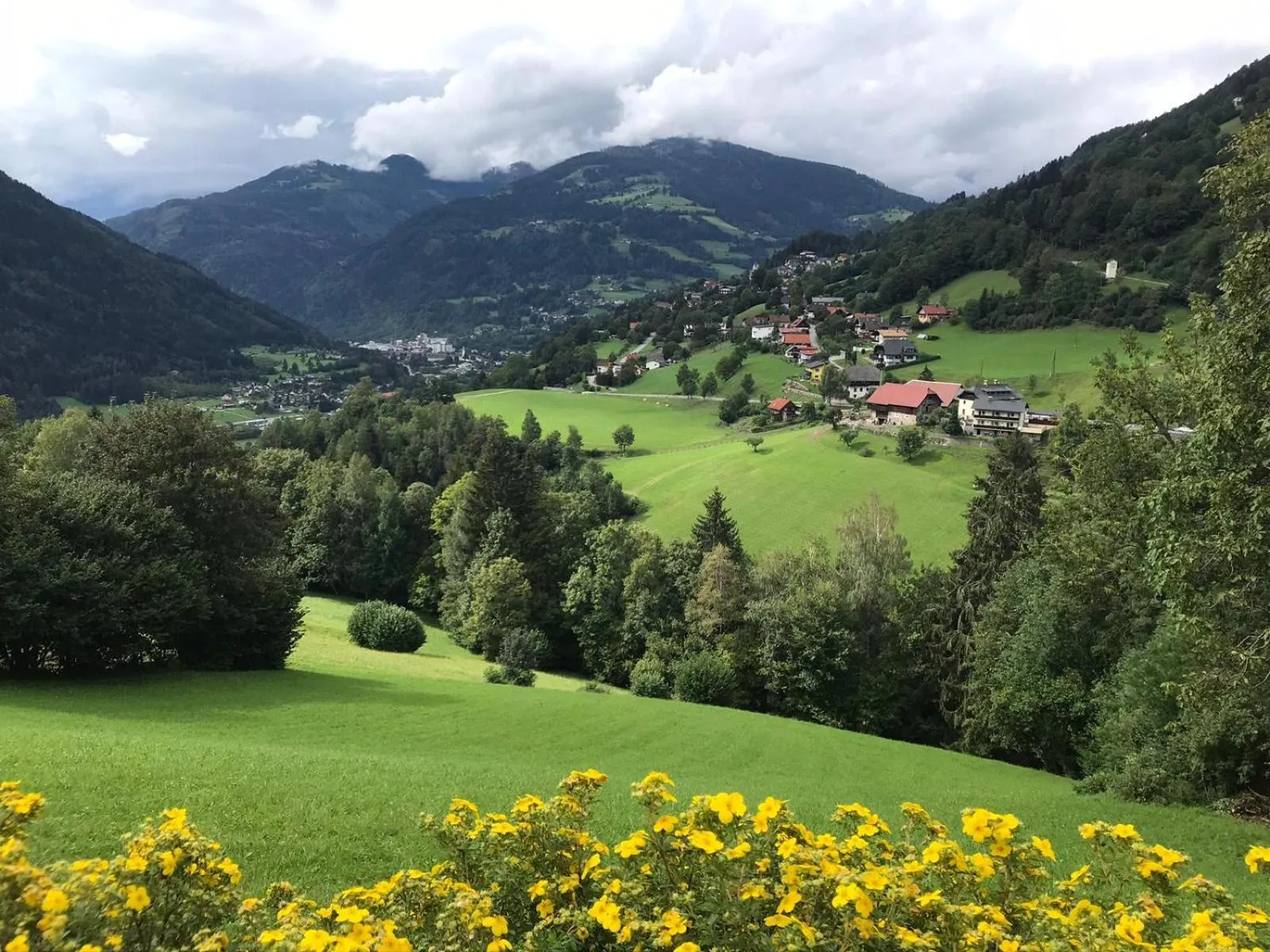 Mountain view in Landhaus Schönblick