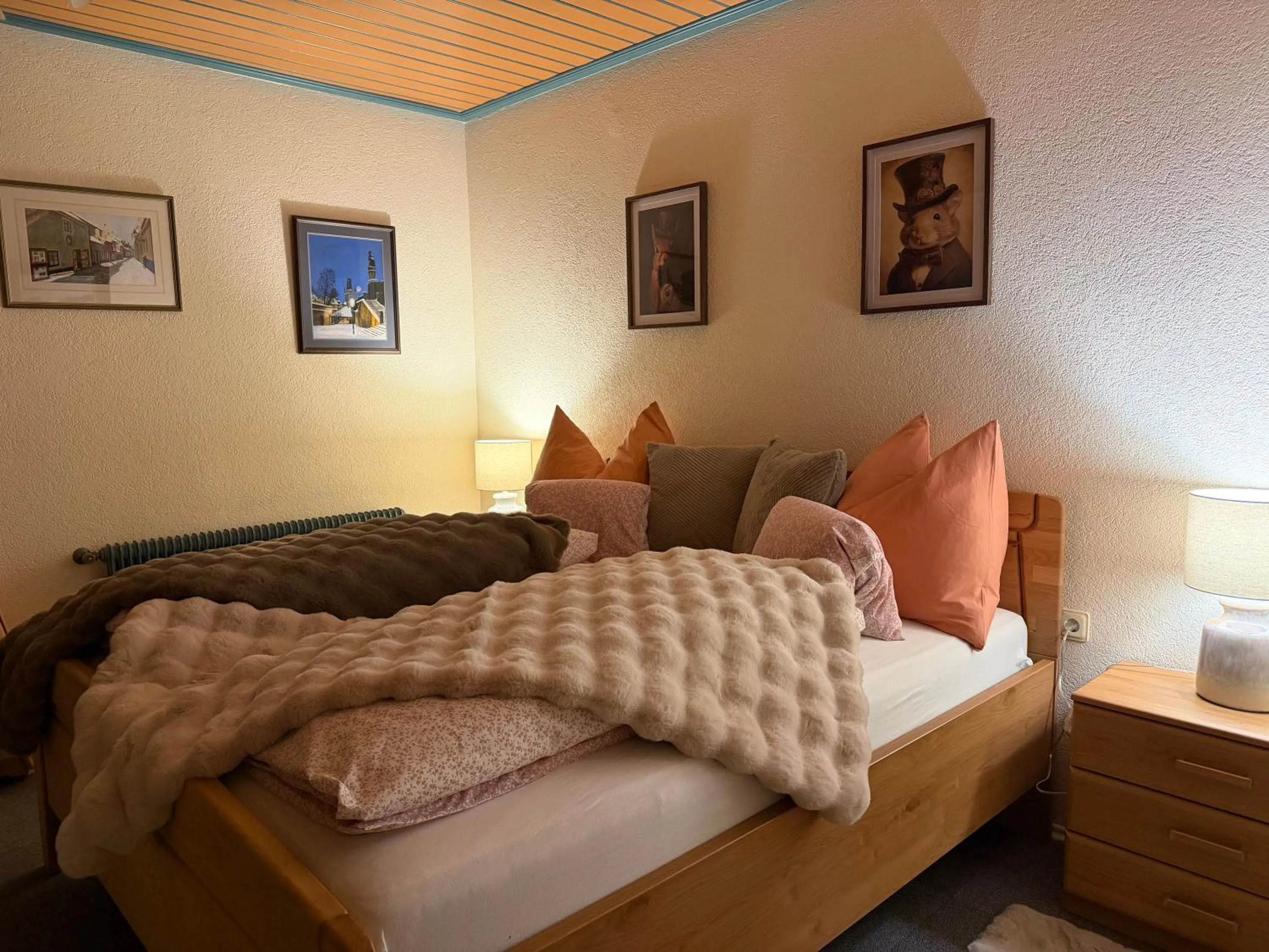 Bed in Landhaus Schönblick