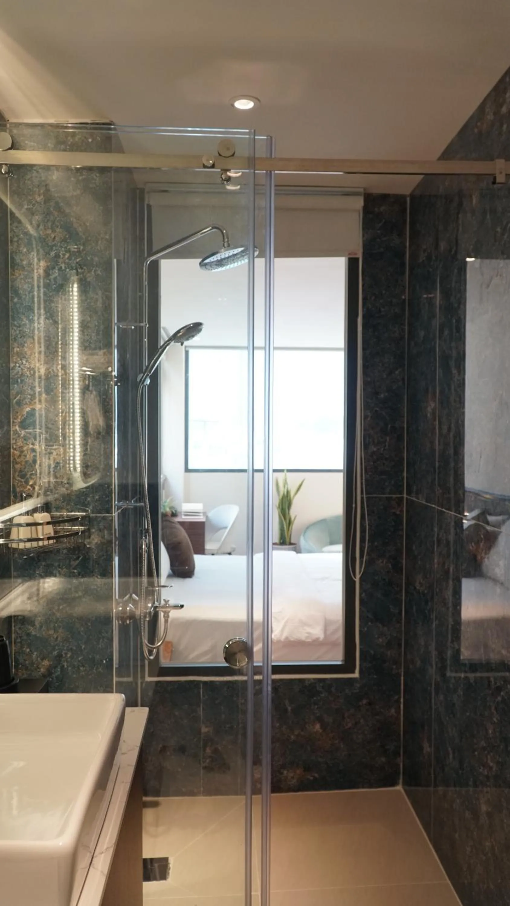 Shower in Bros Hotel