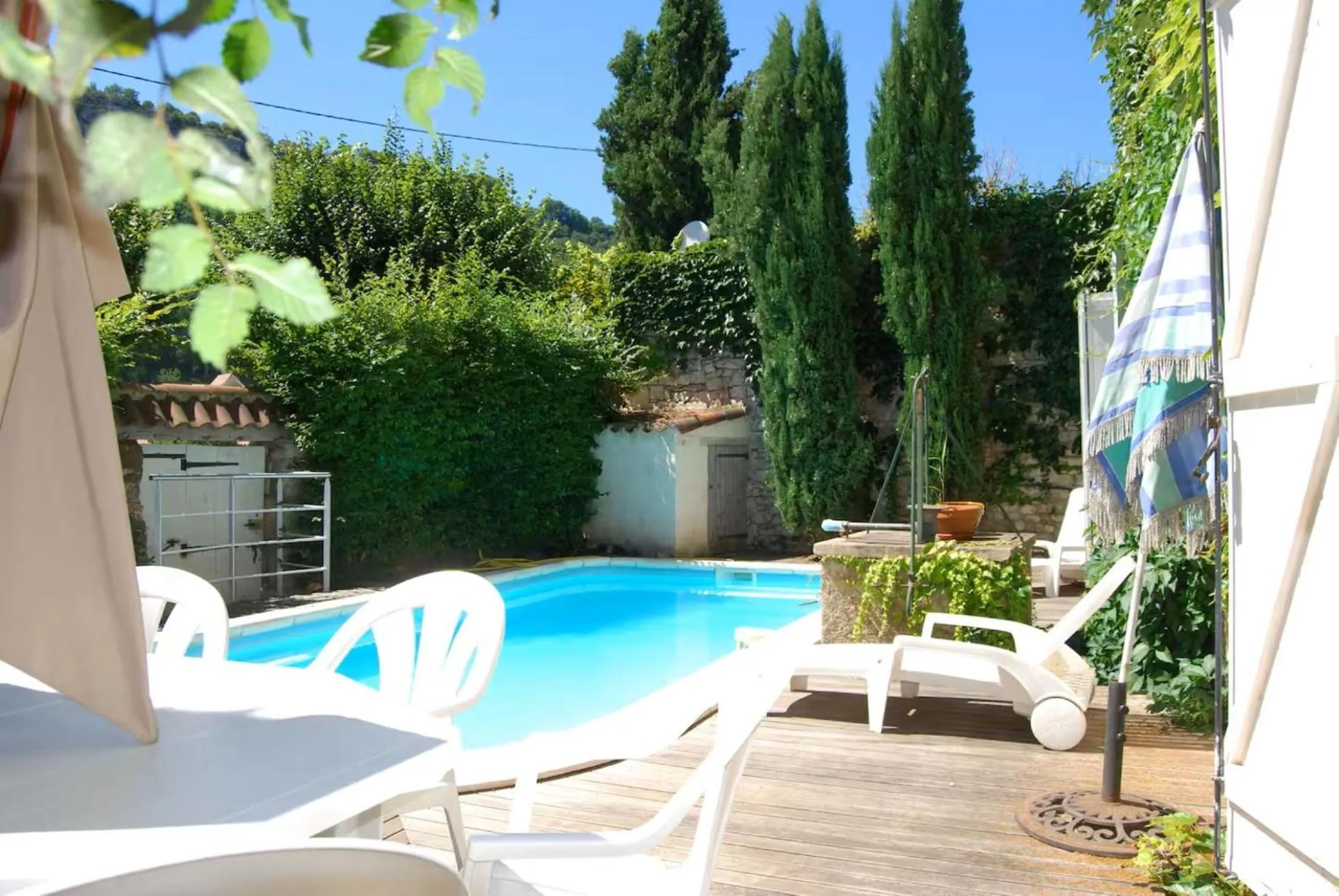 Patio in La Maison de Lise