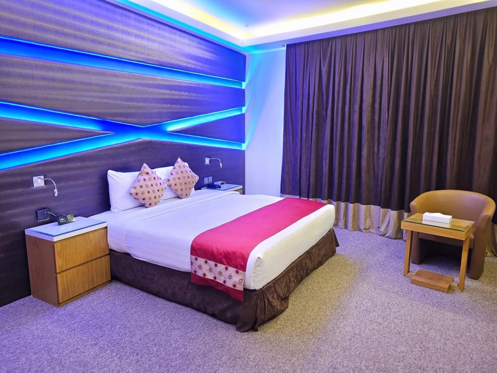 Bed in Al Safir Hotel