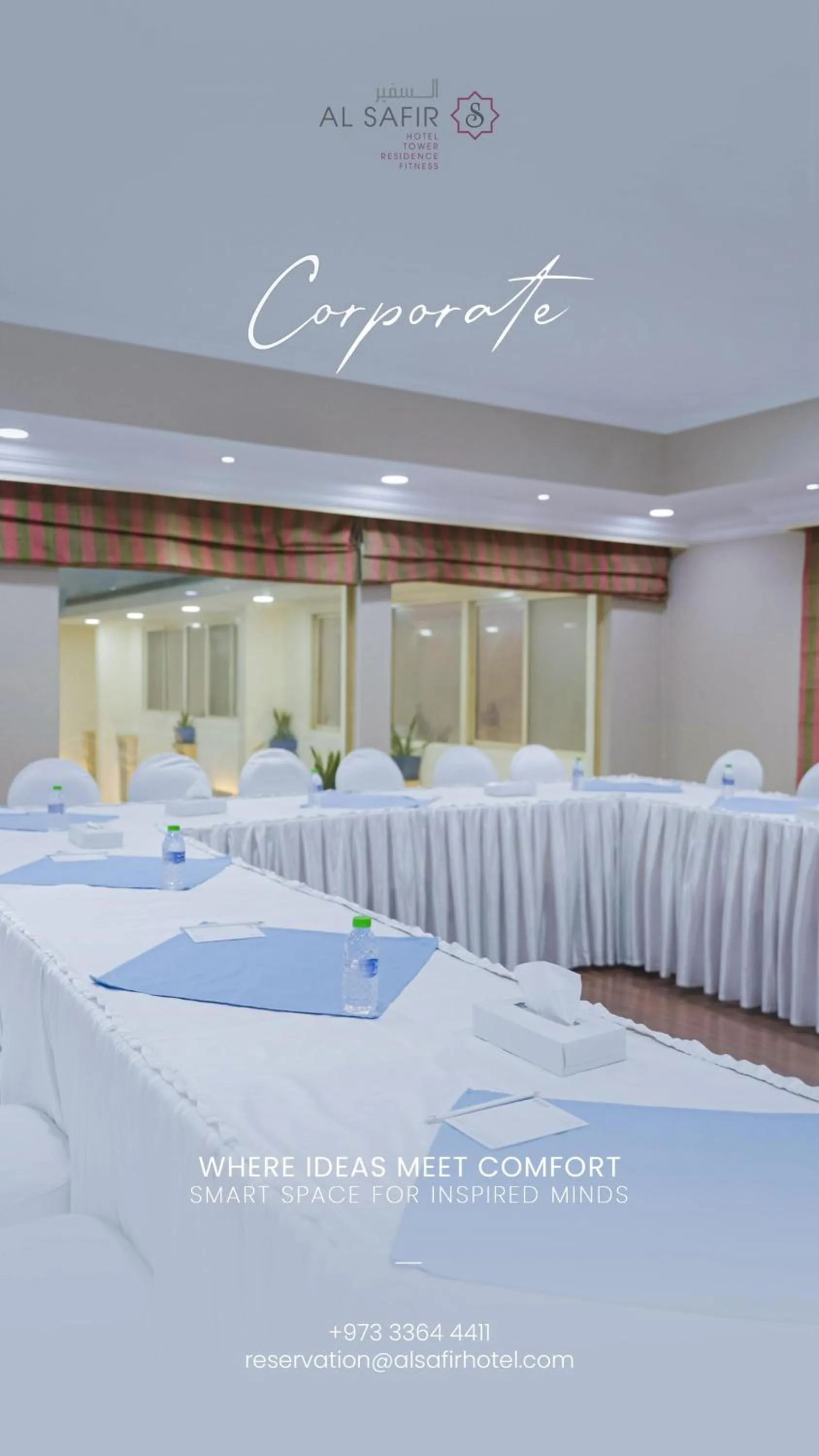 Meeting/conference room, Bed in Al Safir Hotel
