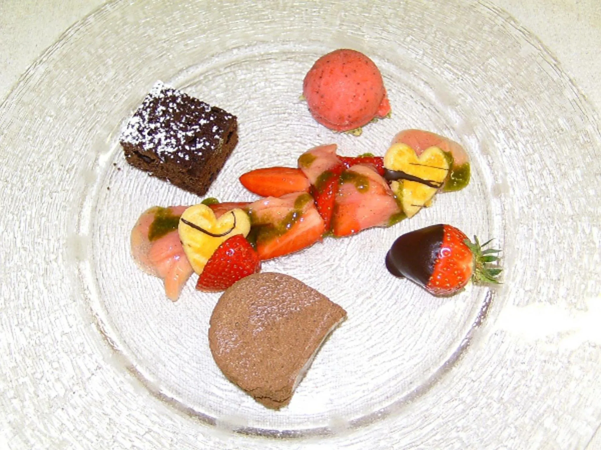 Food close-up in Hotel Anna