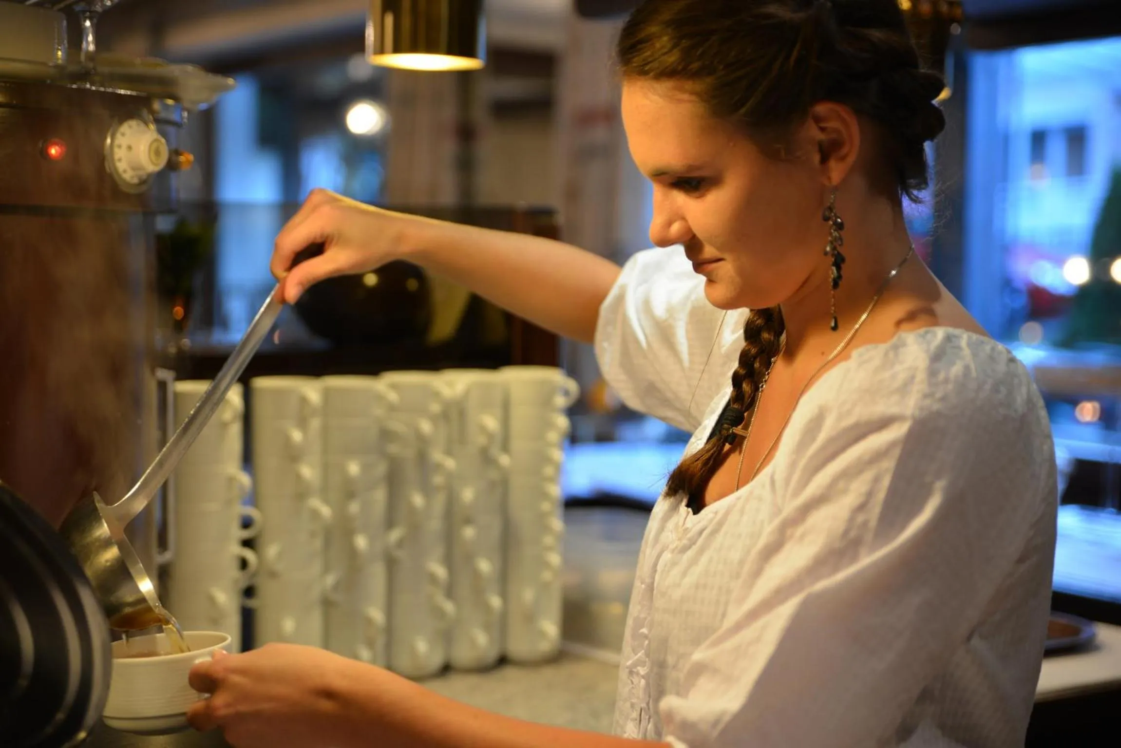 Food close-up in Hotel Anna