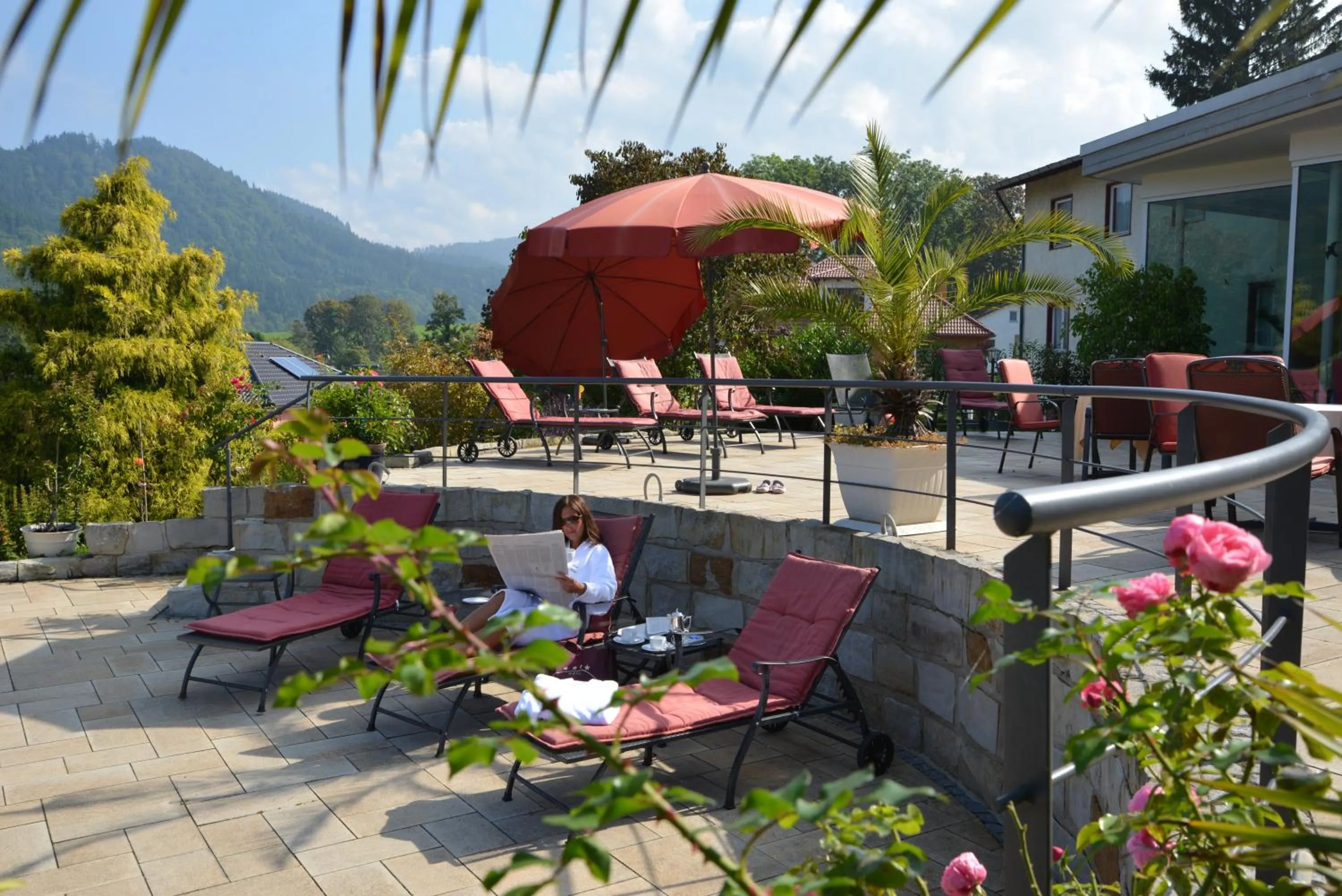 Property building in Hotel Anna