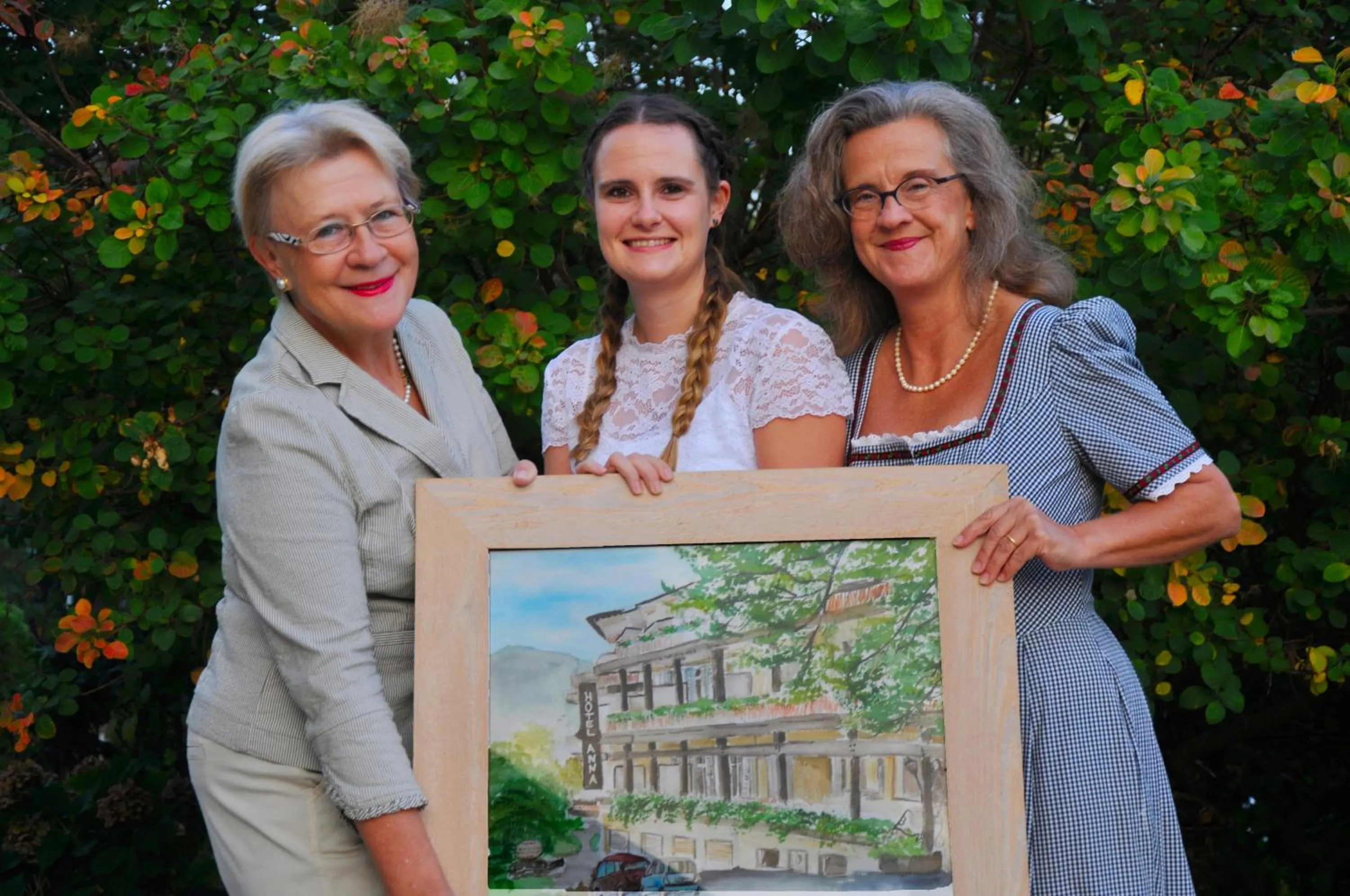 Family in Hotel Anna