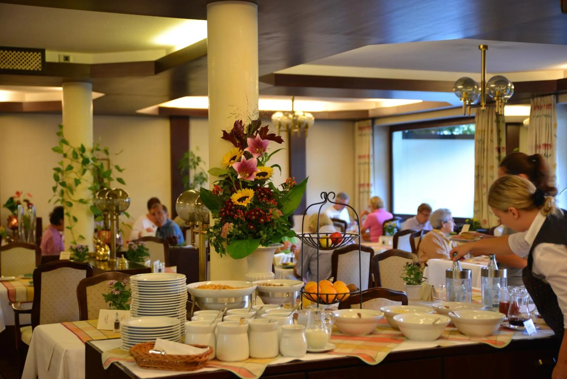 Buffet breakfast in Hotel Anna