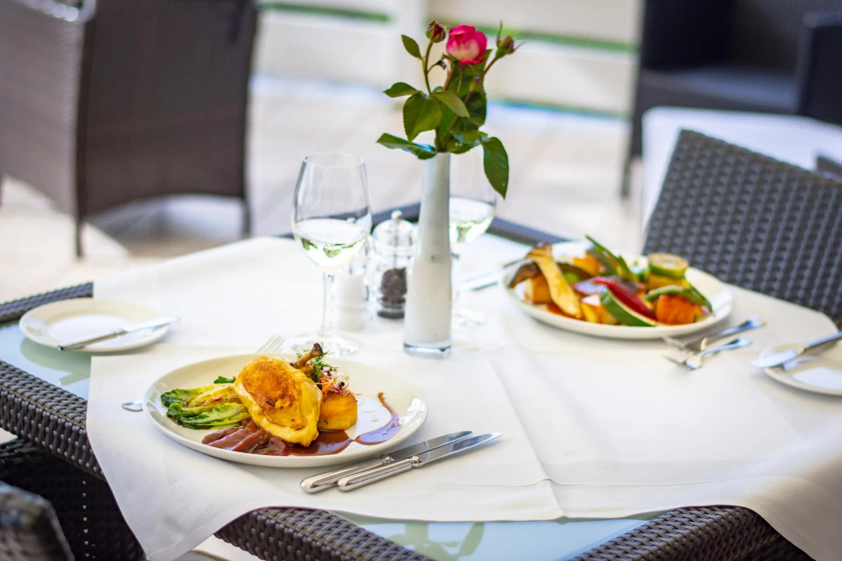 Dinner in Seehotel Leoni