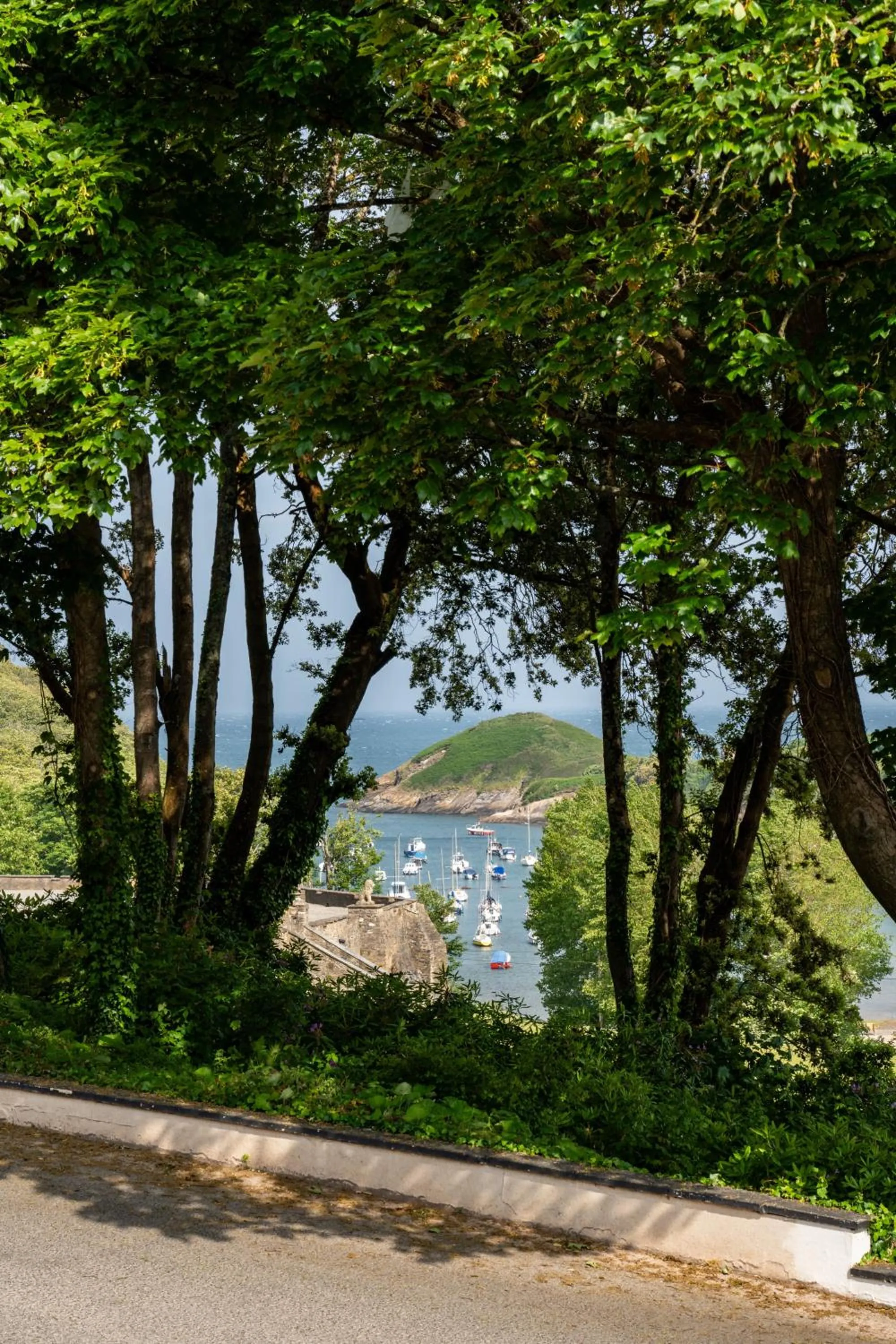 Sea view in Watermouth Lodges