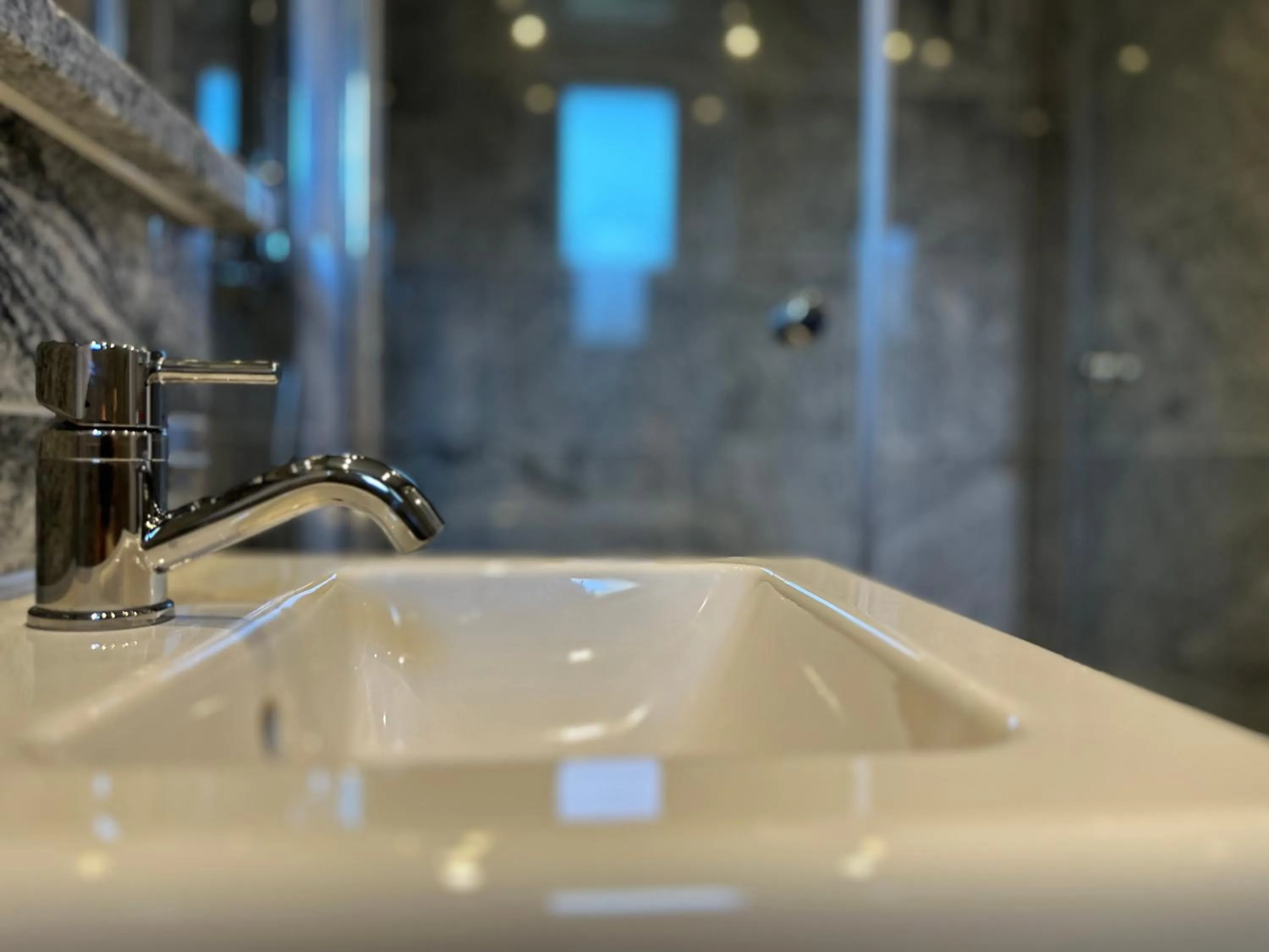 Bathroom in Mertinkus Nordseehotel