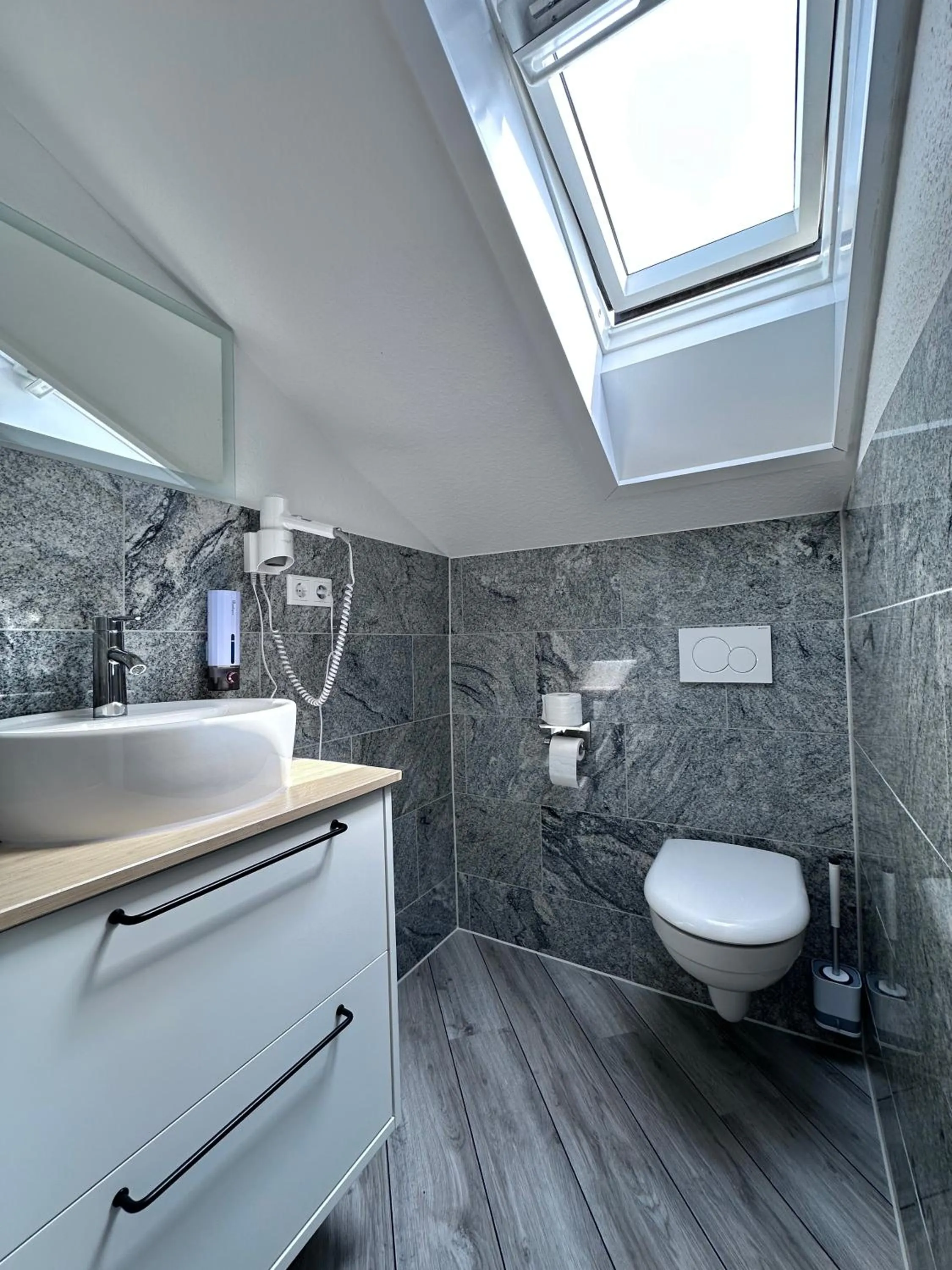 Toilet in Mertinkus Nordseehotel