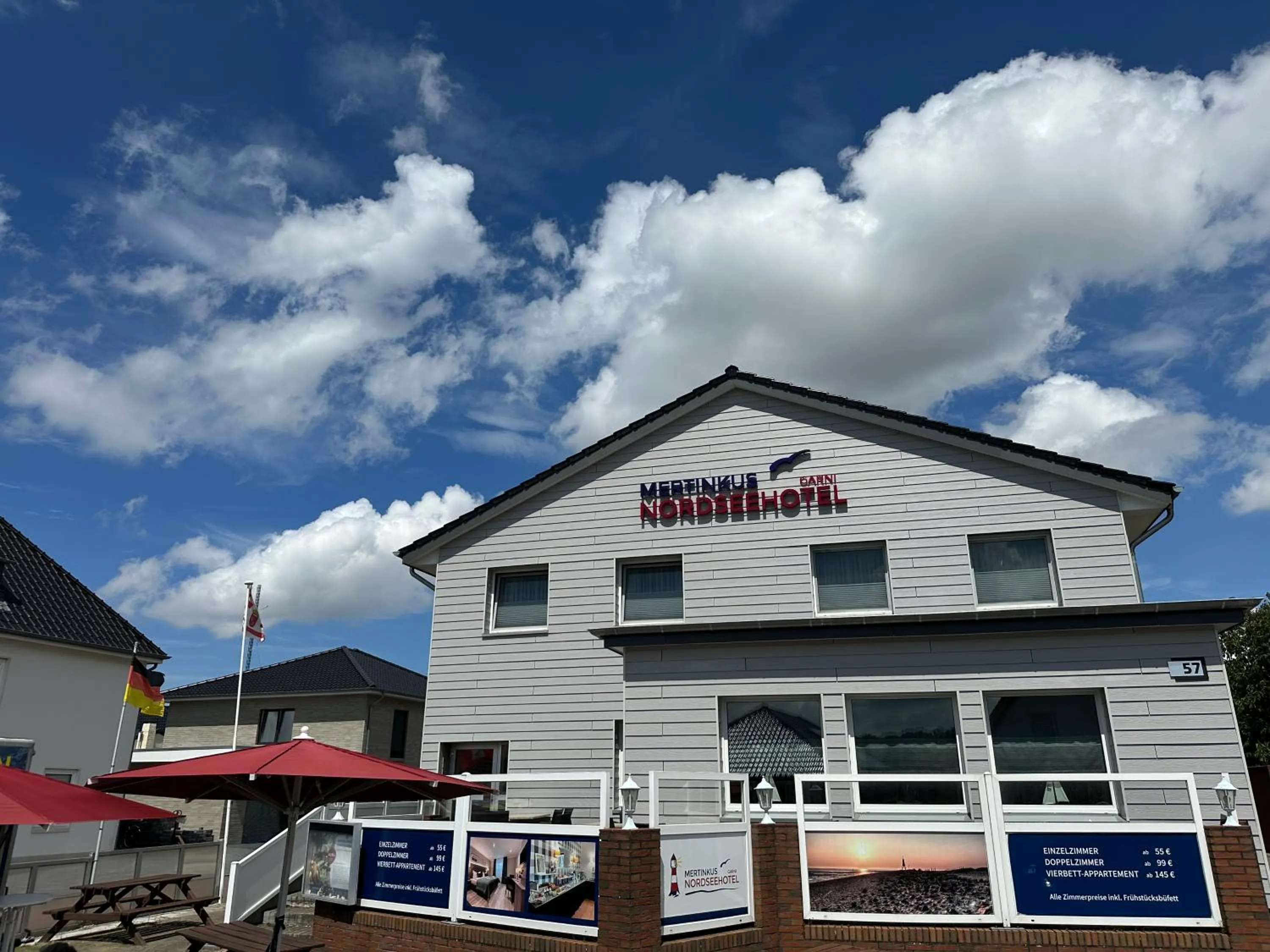 Property building in Mertinkus Nordseehotel