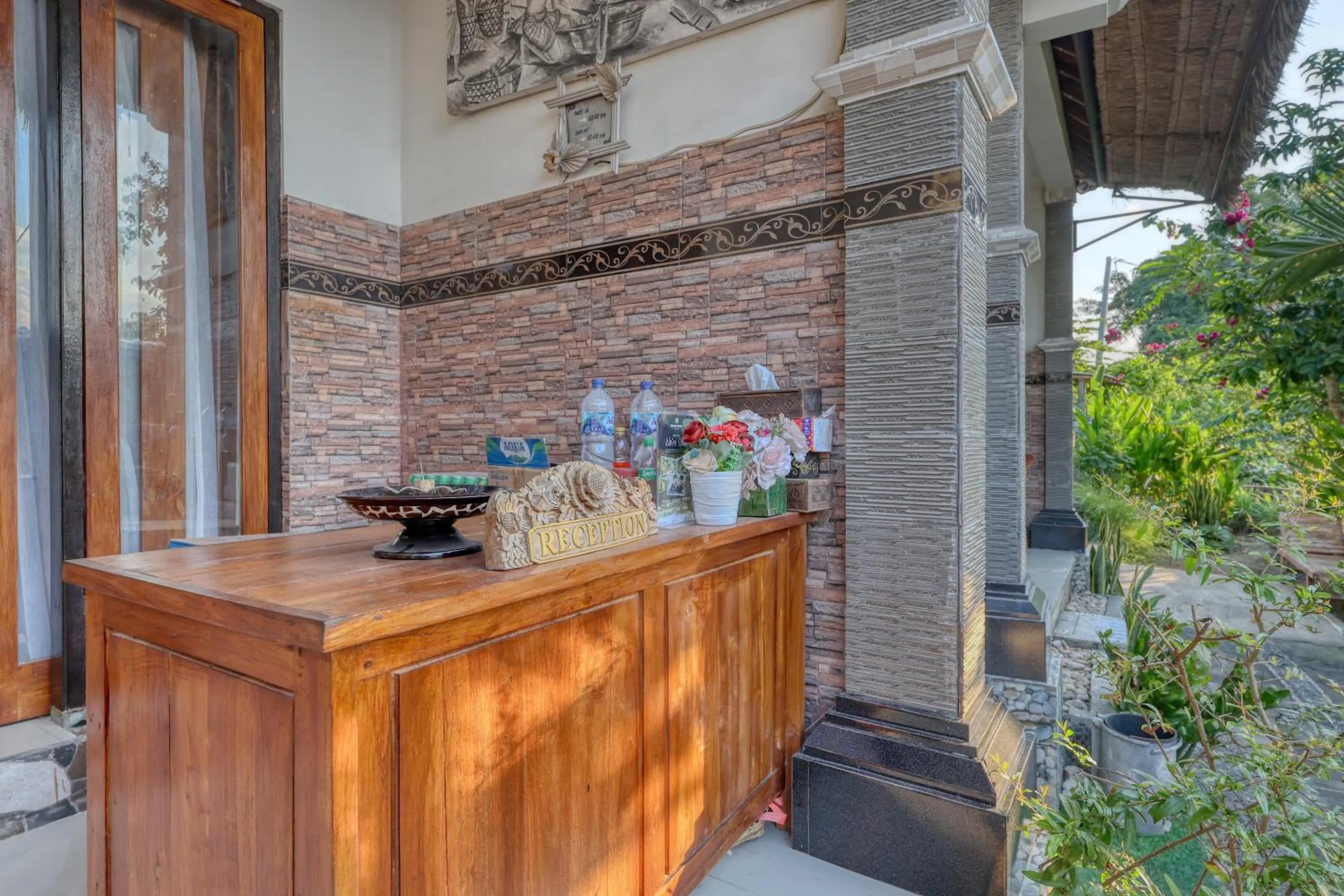 Lobby or reception in Bagus Cottage