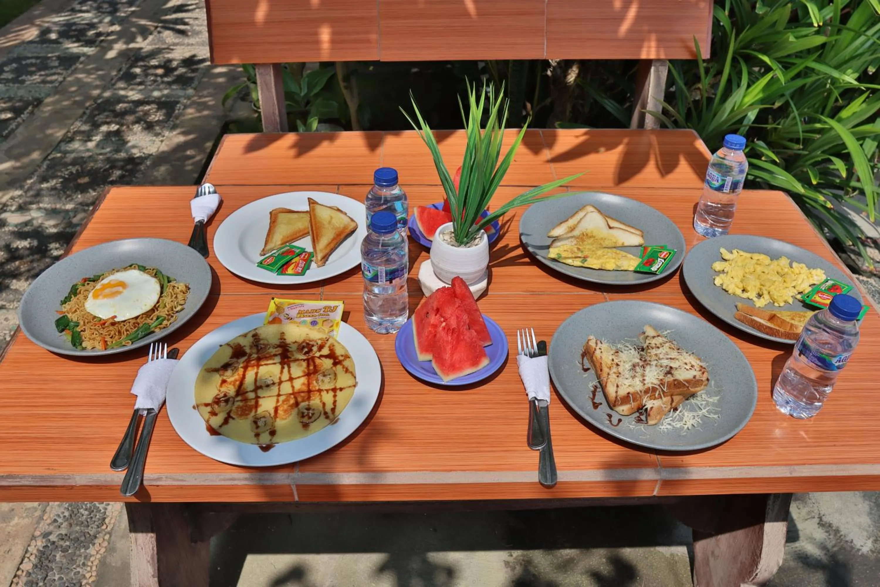 Breakfast in Bagus Cottage