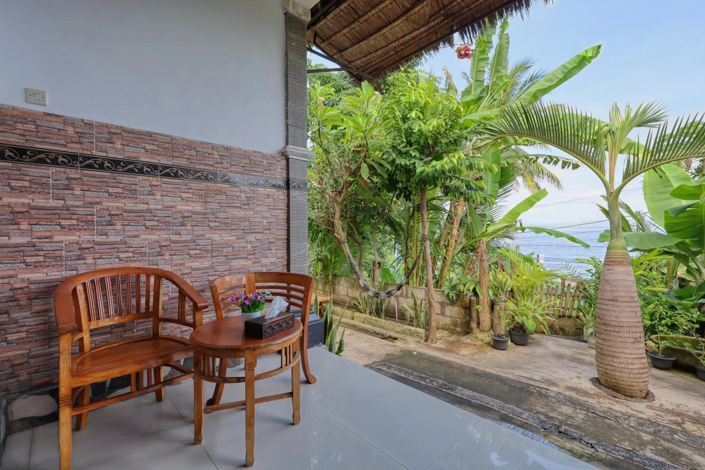 Balcony/Terrace in Bagus Cottage