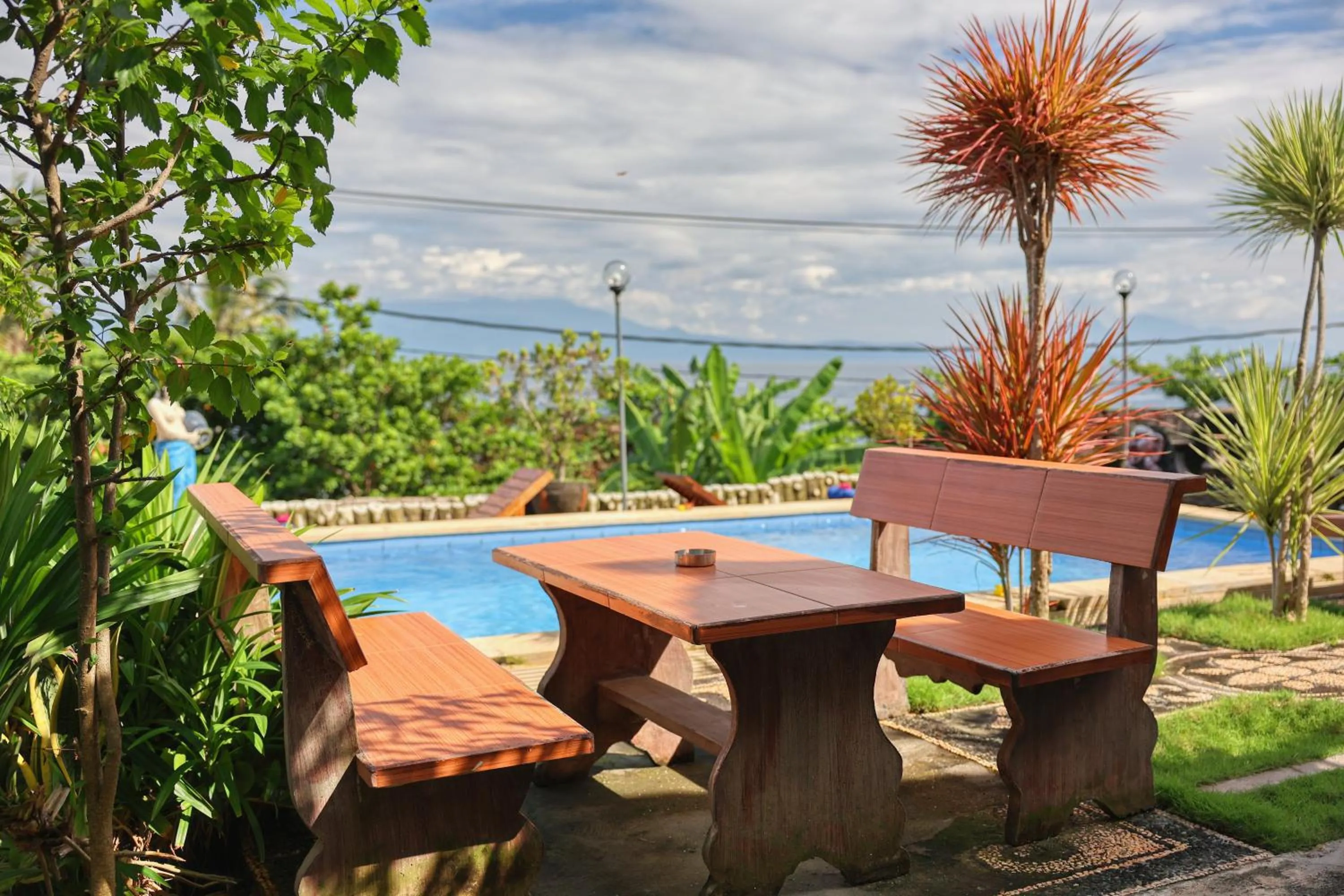 Swimming pool in Bagus Cottage