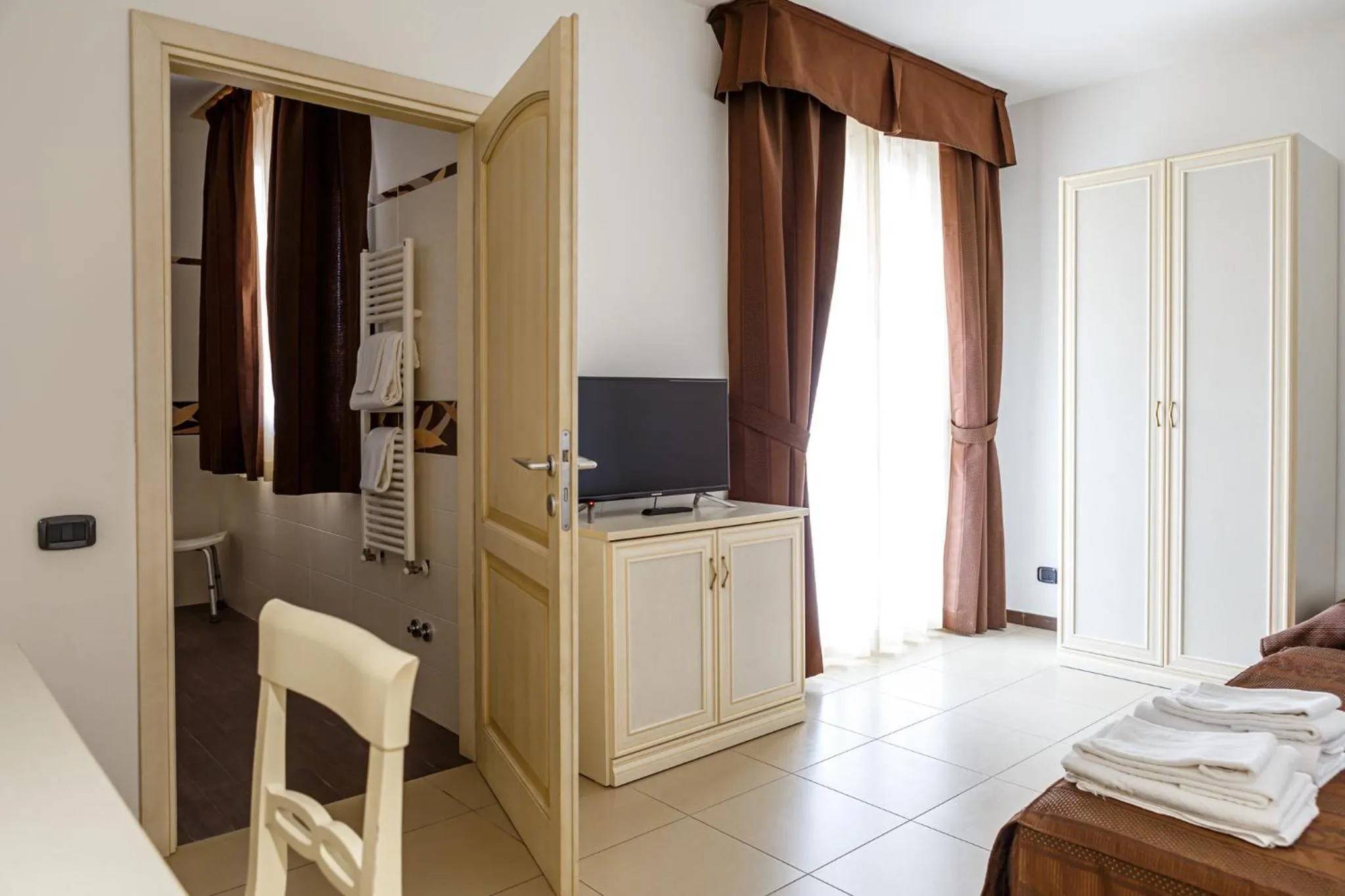 Bed in Hotel Villa Sofia