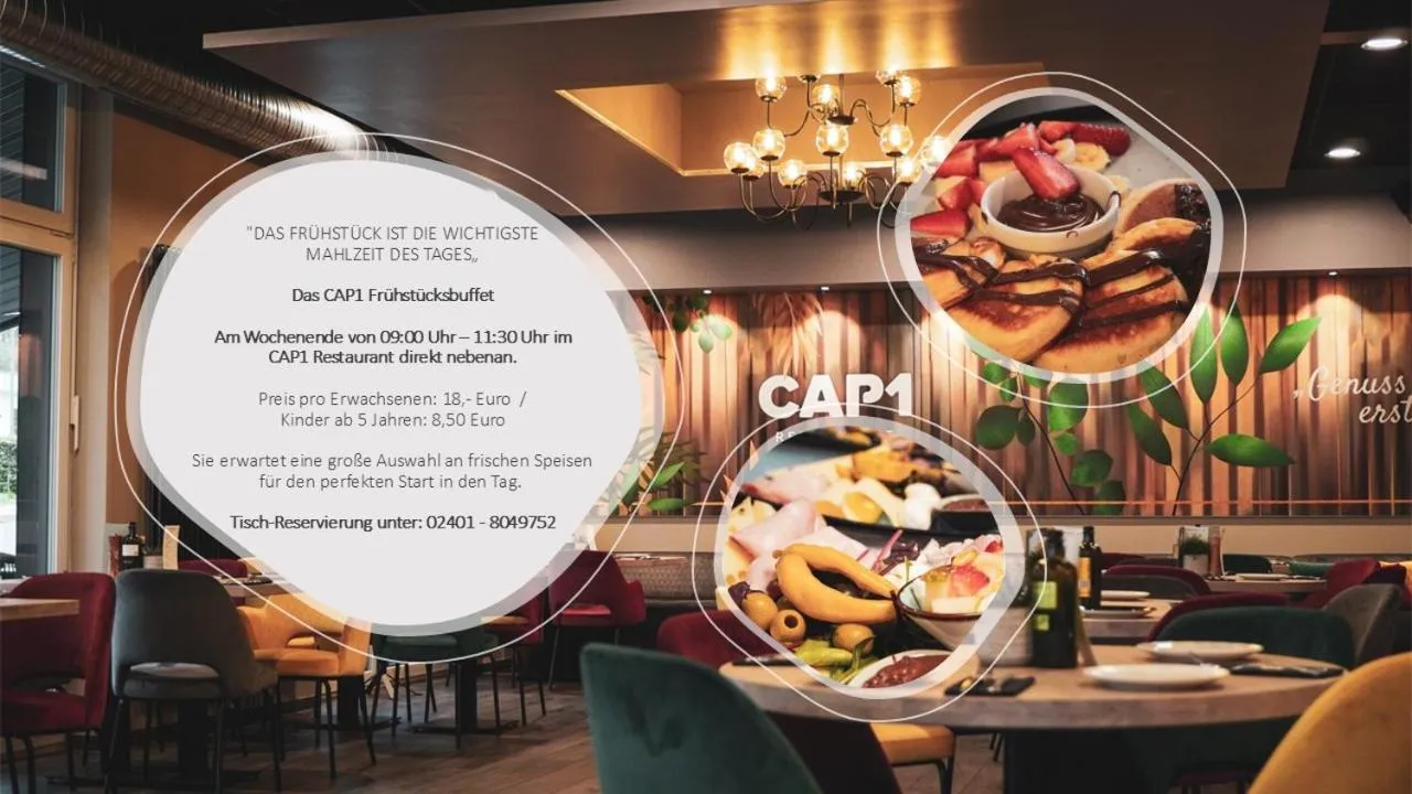 Breakfast in CAP1 Boardinghouse