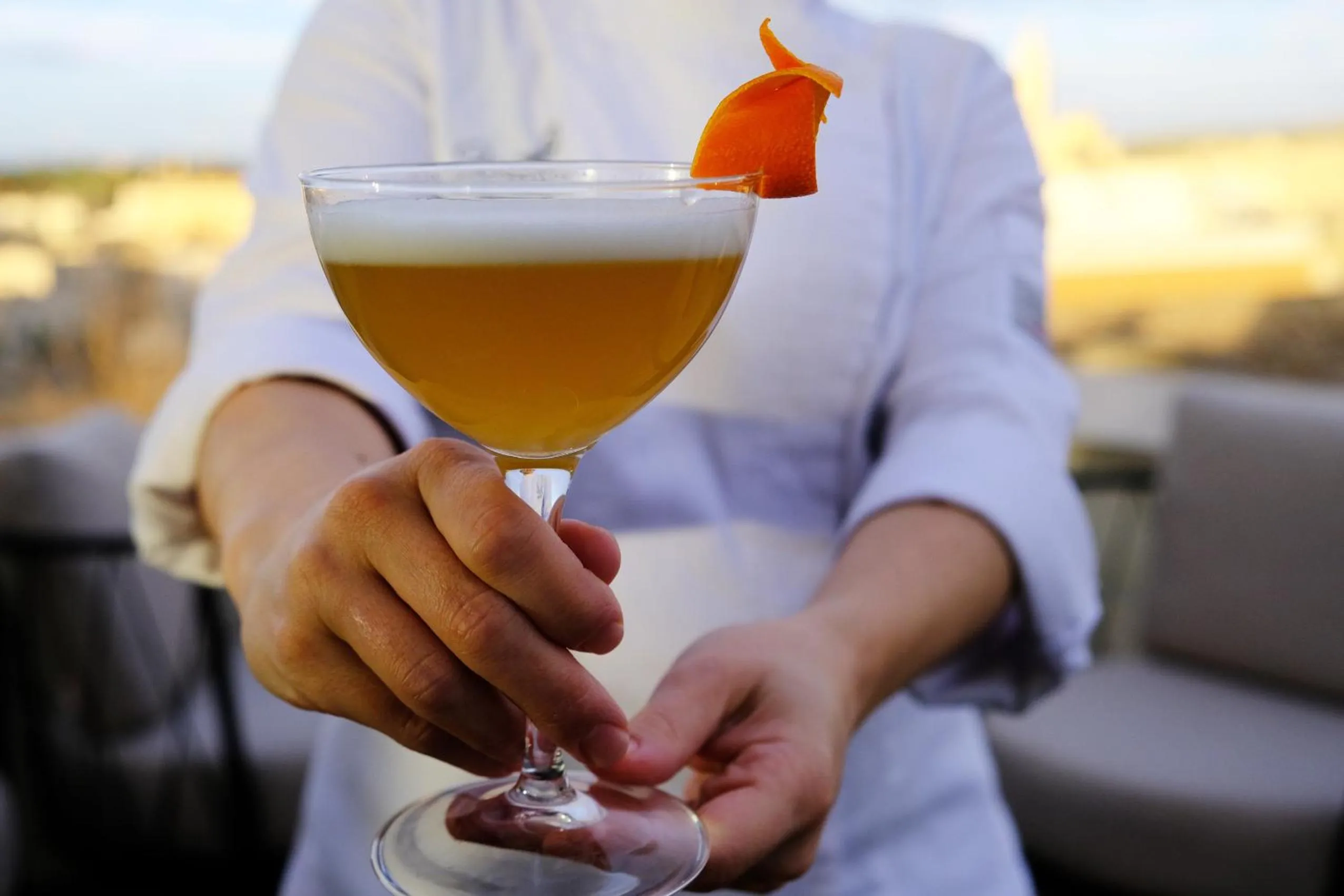 Drinks in Palazzo della Fontana