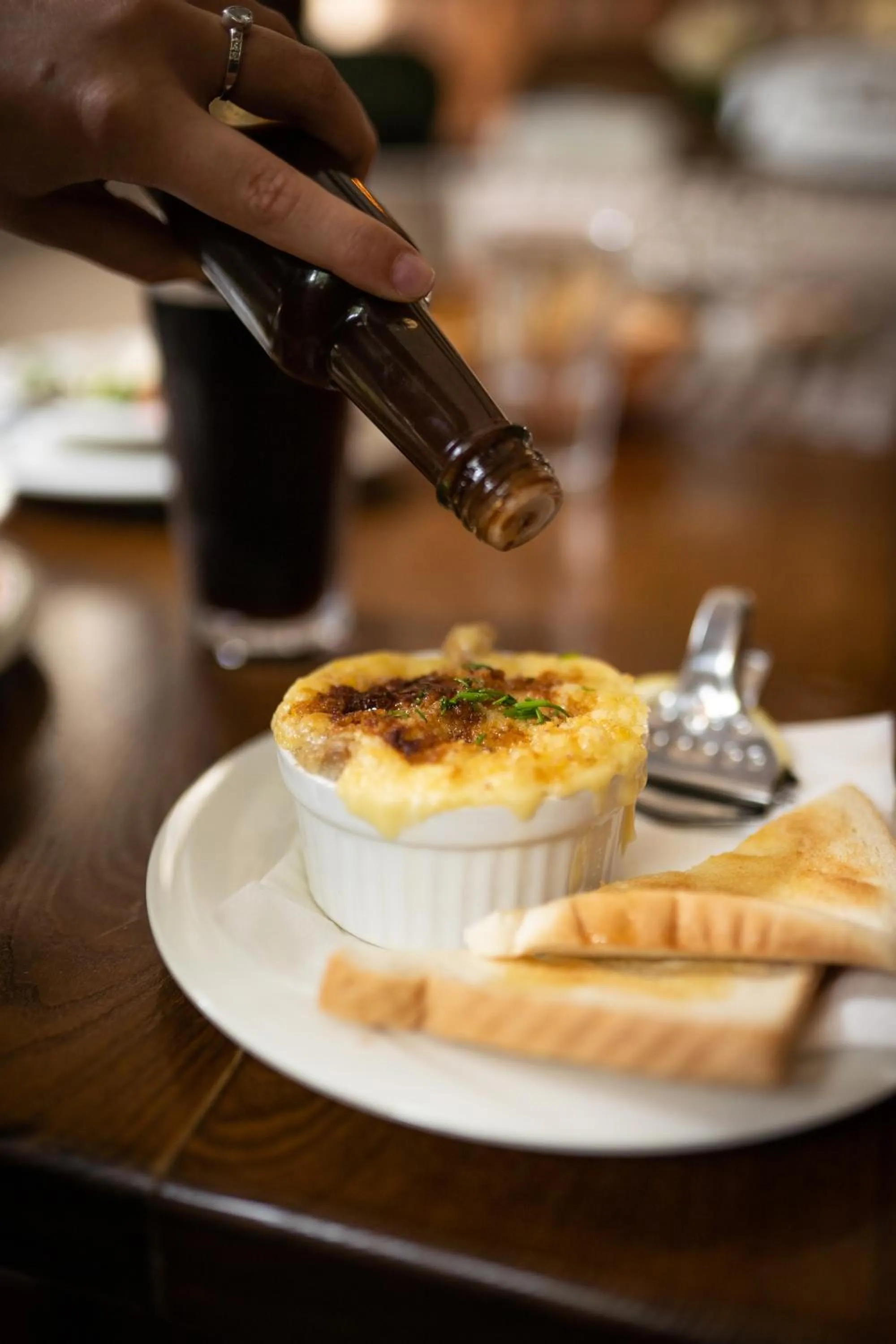 Food and drinks in Gasthof Alte Schmiede G*** Lückendorf