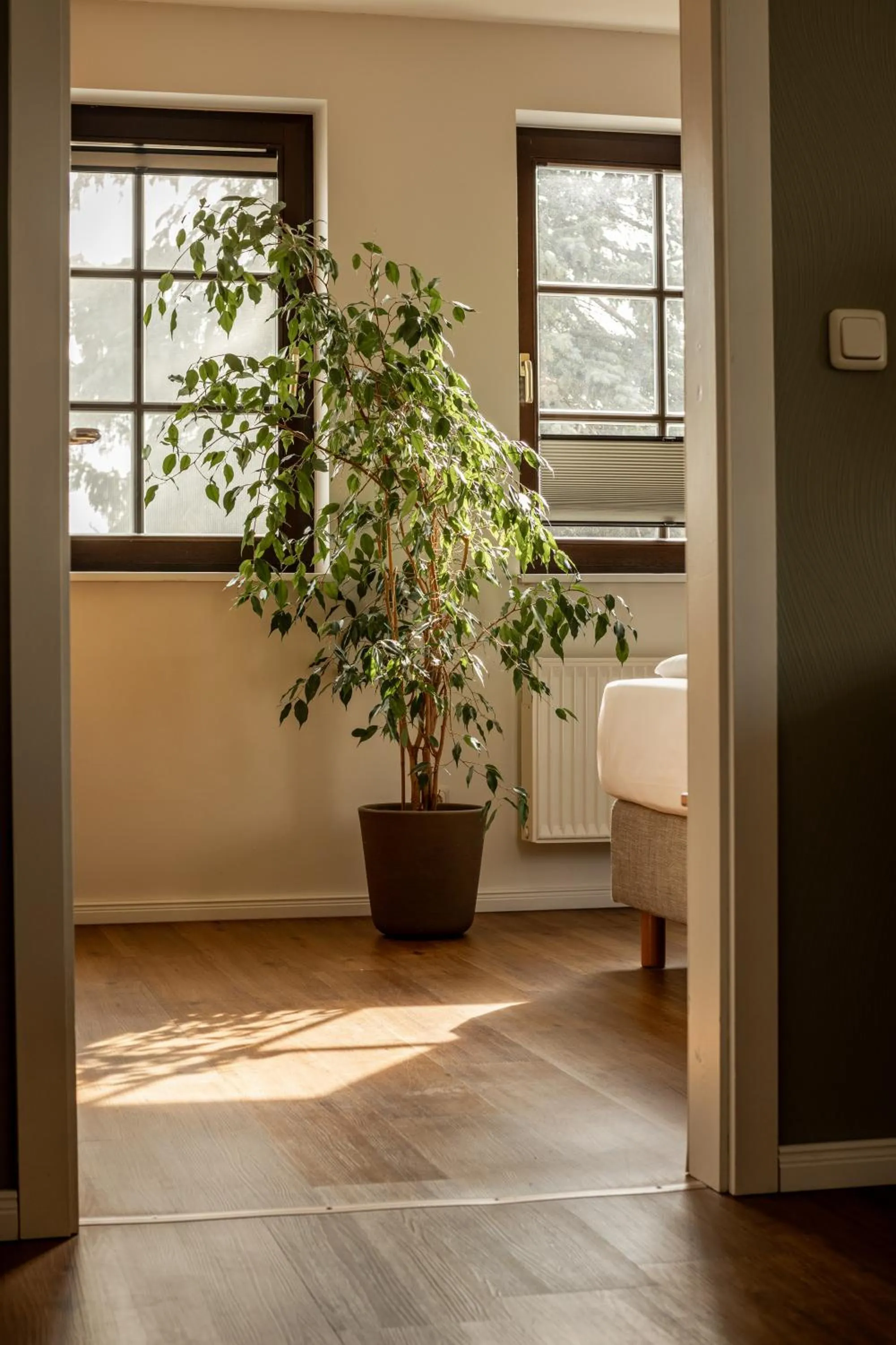Bed in Hotel Ostseeland