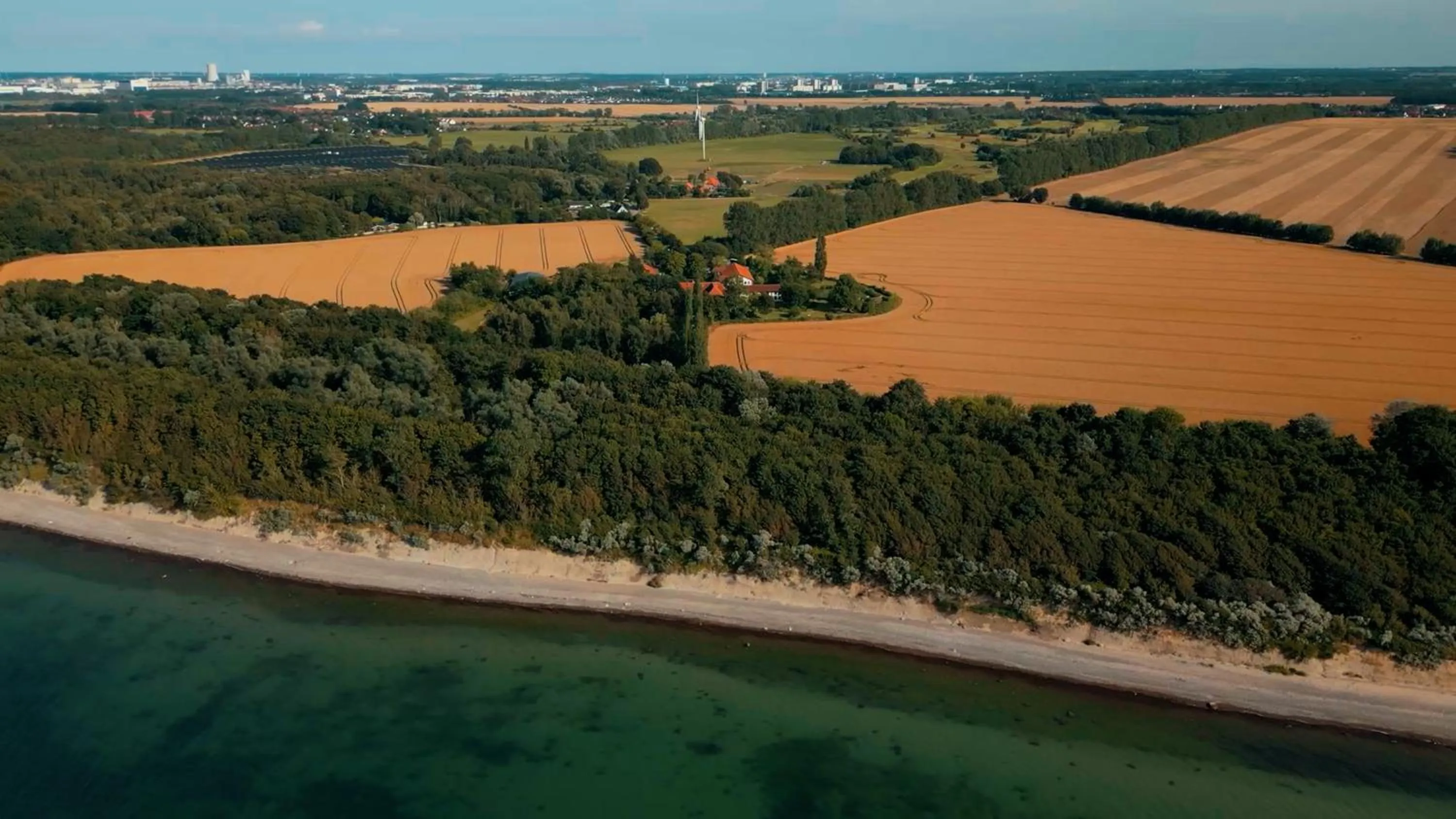 Bird's eye view in Hotel Ostseeland
