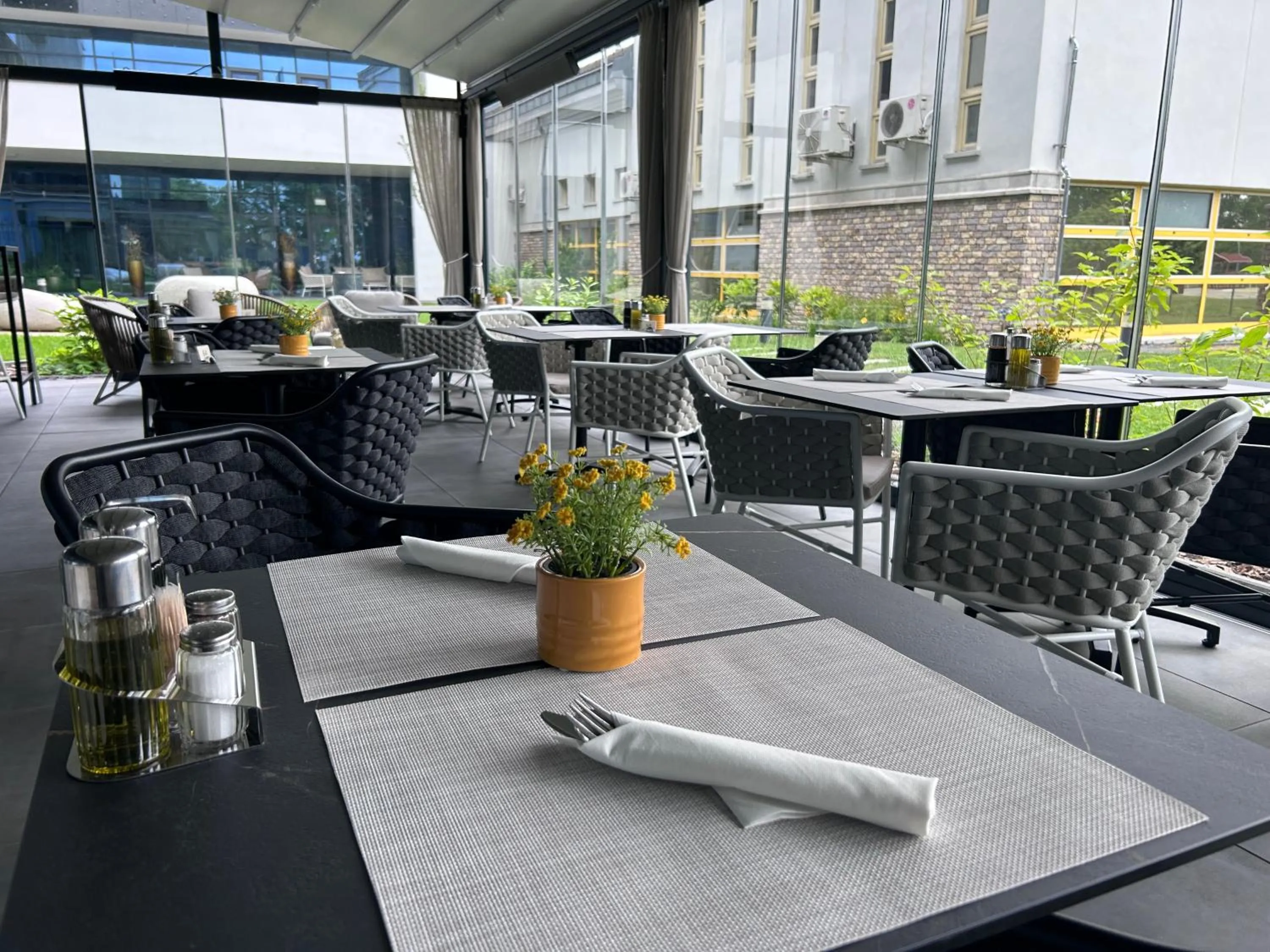 Balcony/Terrace in Tisia Hotel & Spa