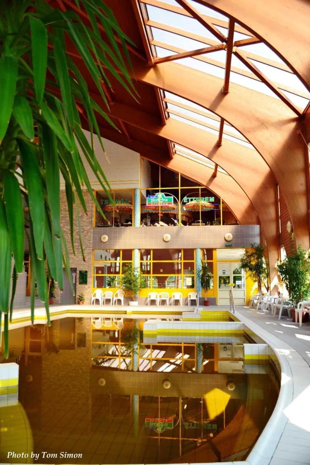 Swimming pool in Tisia Hotel & Spa