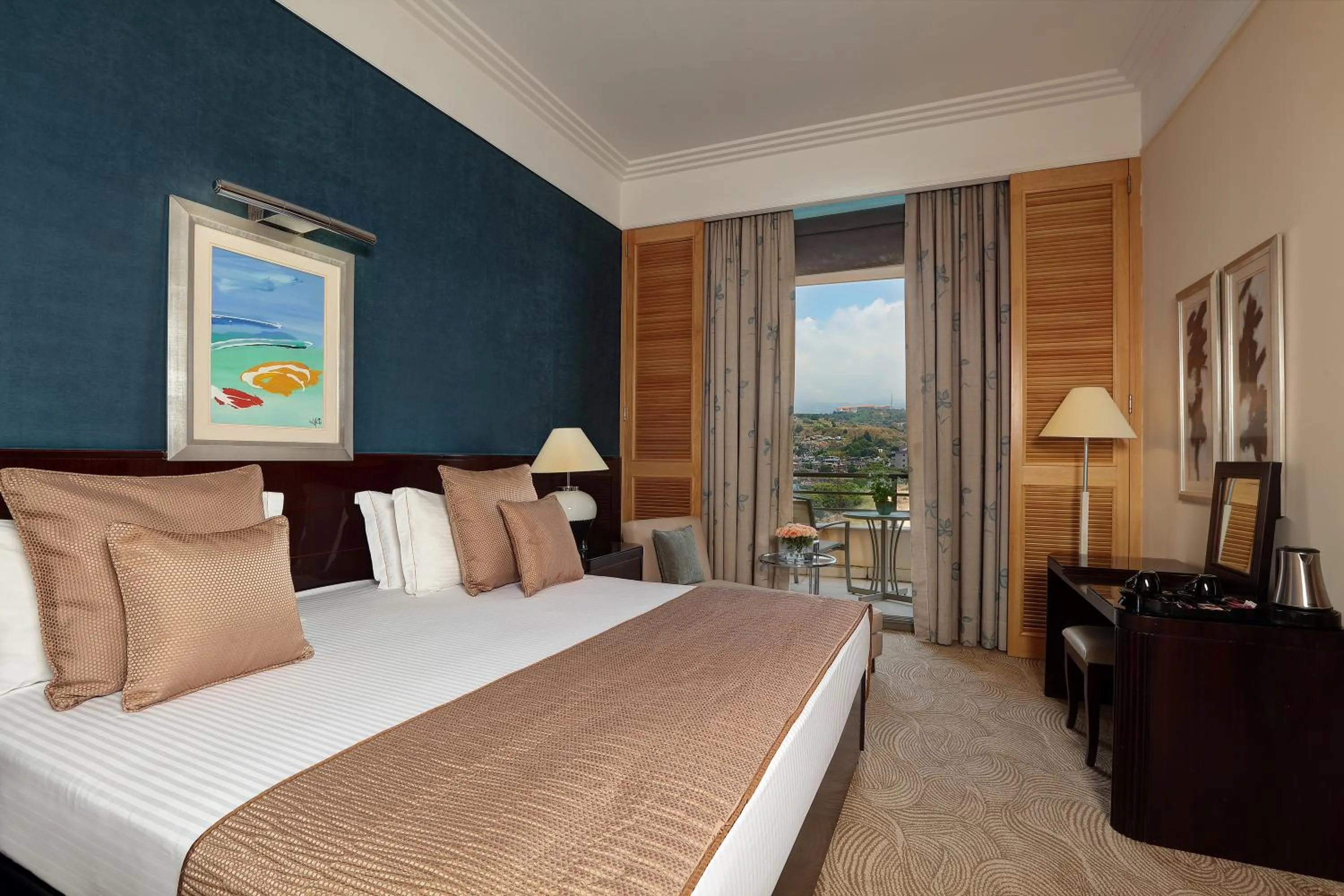 Bed in Le Royal Hotel - Beirut