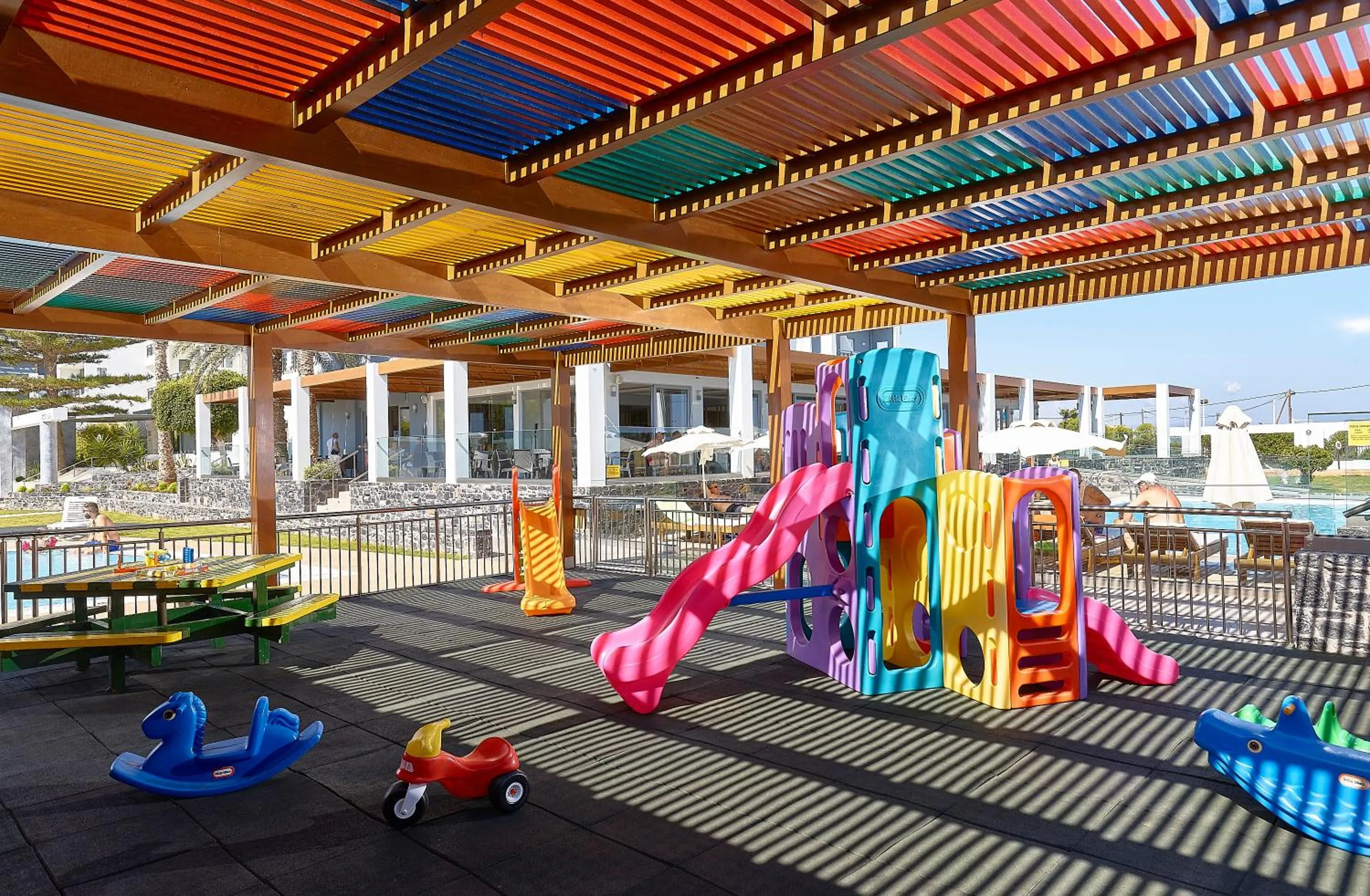 Children play ground in Astir Beach Hotel