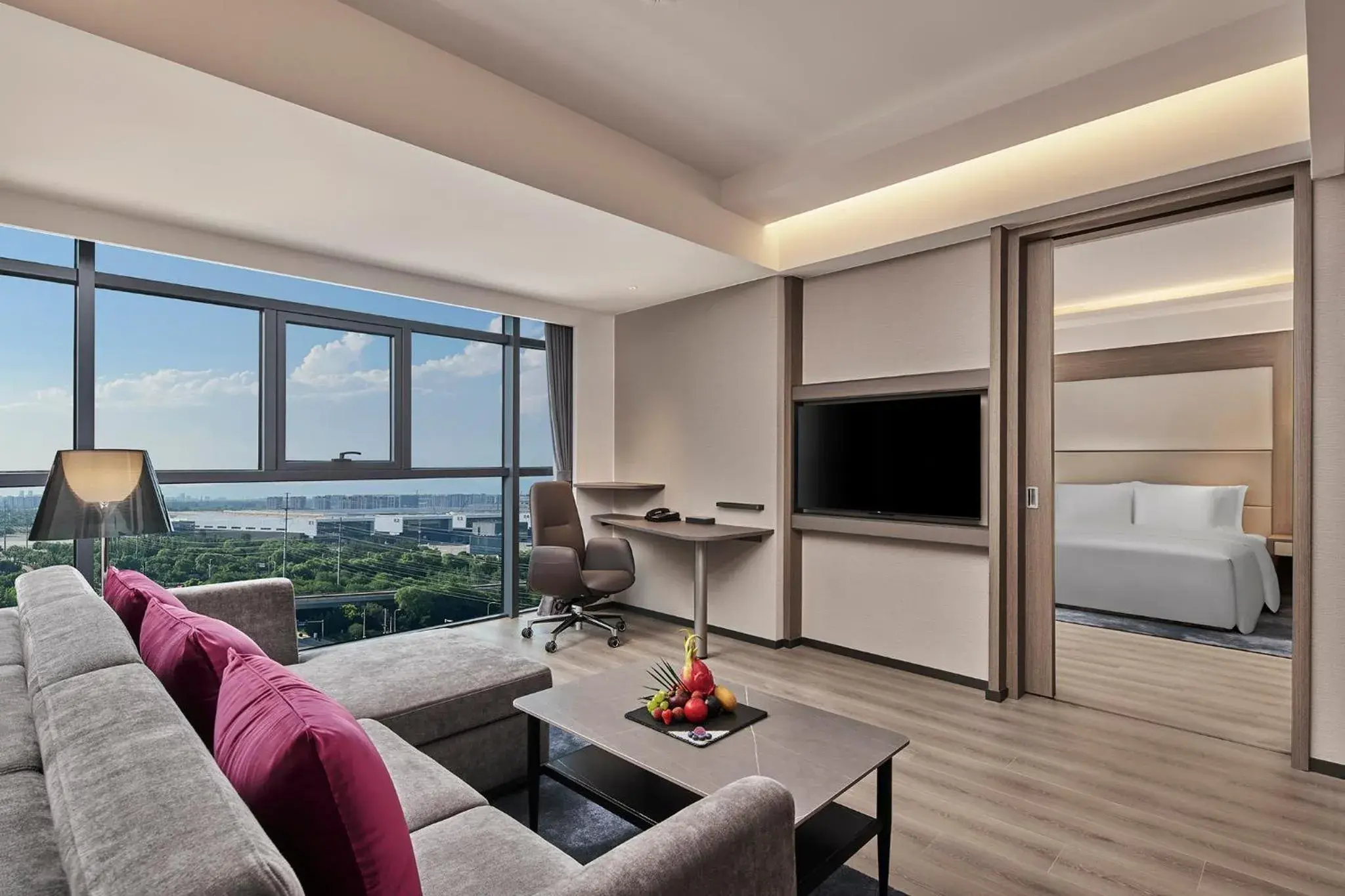 One-Bedroom Suite Lounge Access in Crowne Plaza Beijing International Airport by IHG One-Bedroom Suite Lounge Access in Crowne Plaza Beijing International Airport by IHG