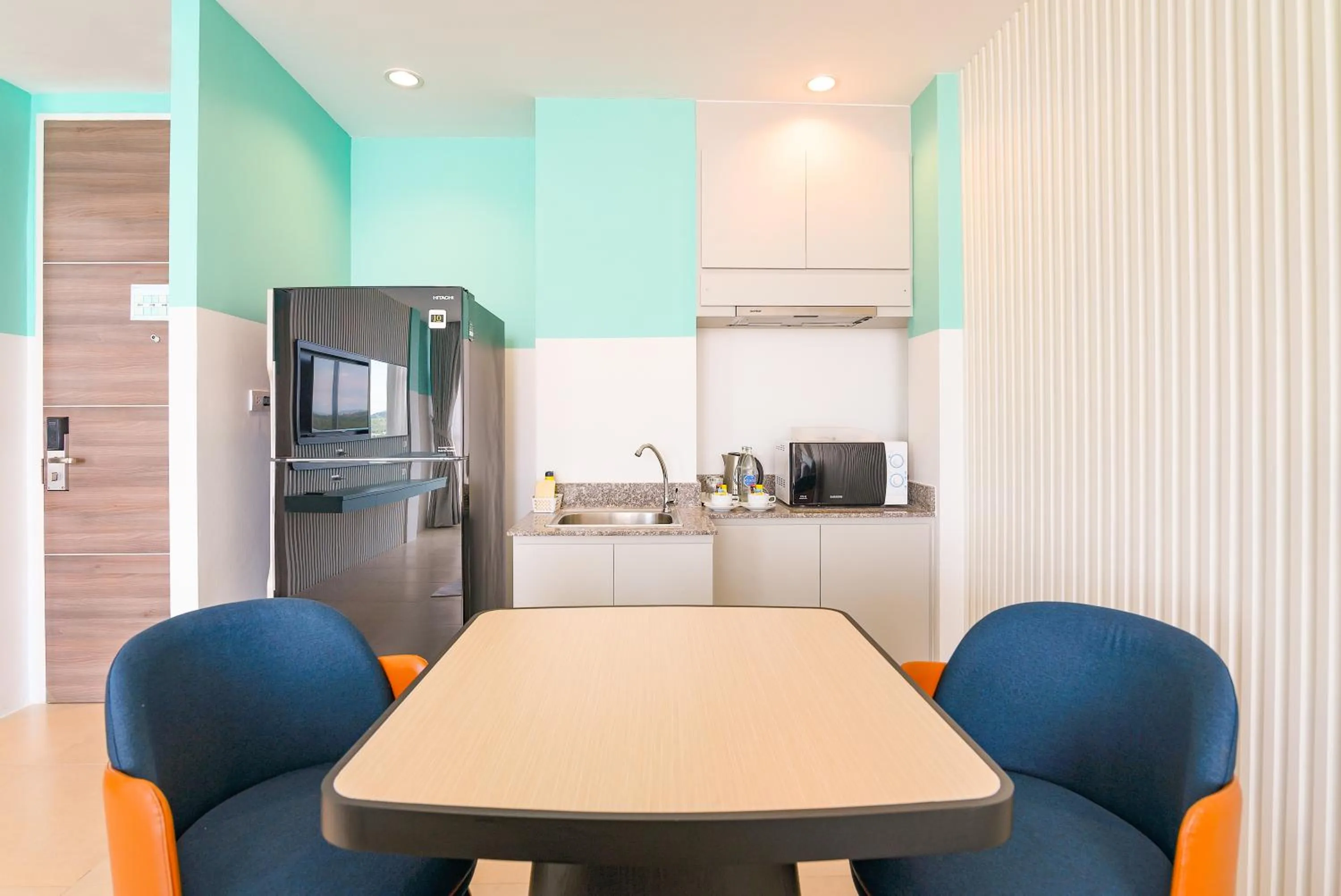 Kitchen or kitchenette in Hilltop Wellness Resort