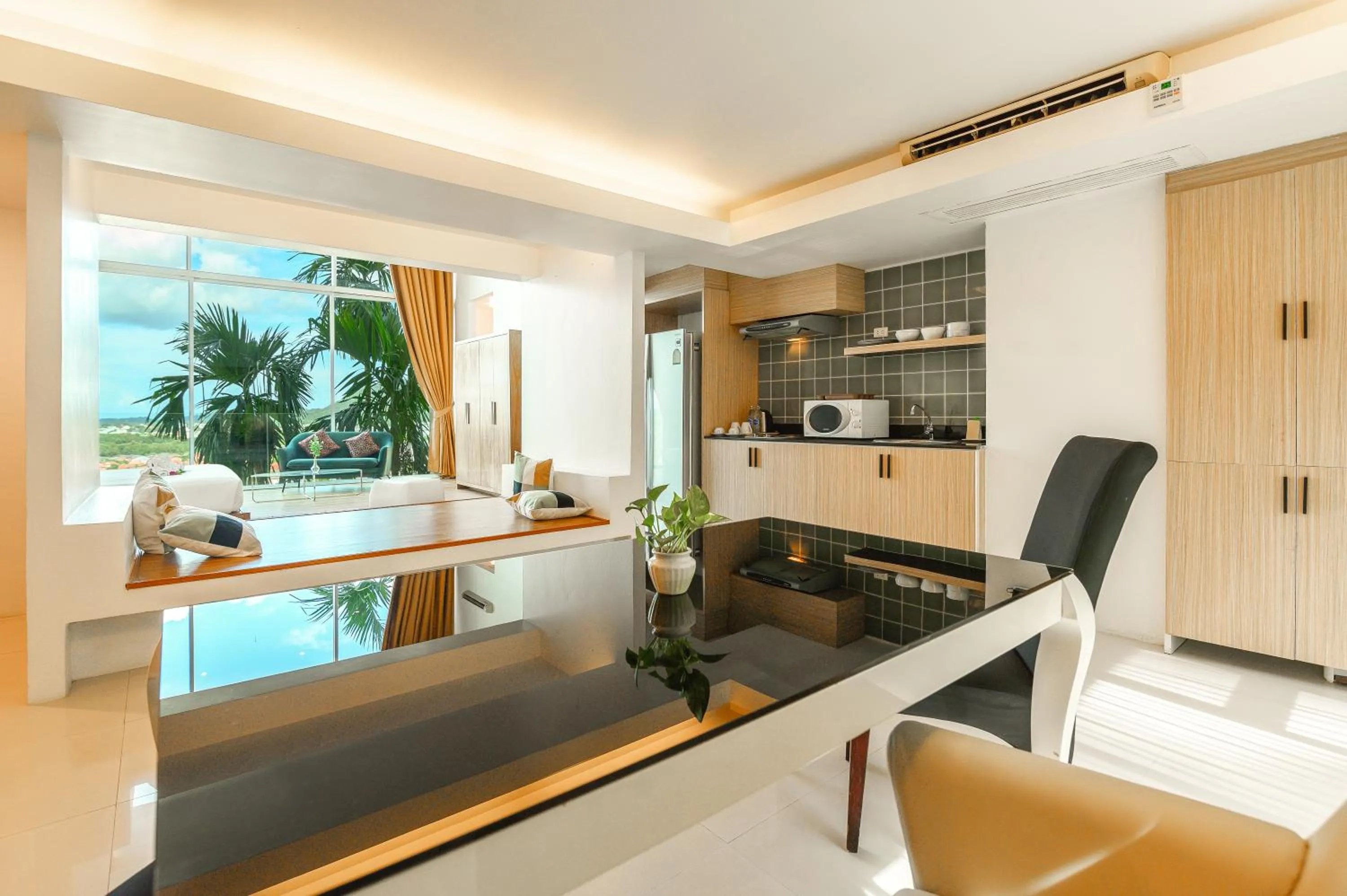 Kitchen or kitchenette in Hilltop Wellness Resort