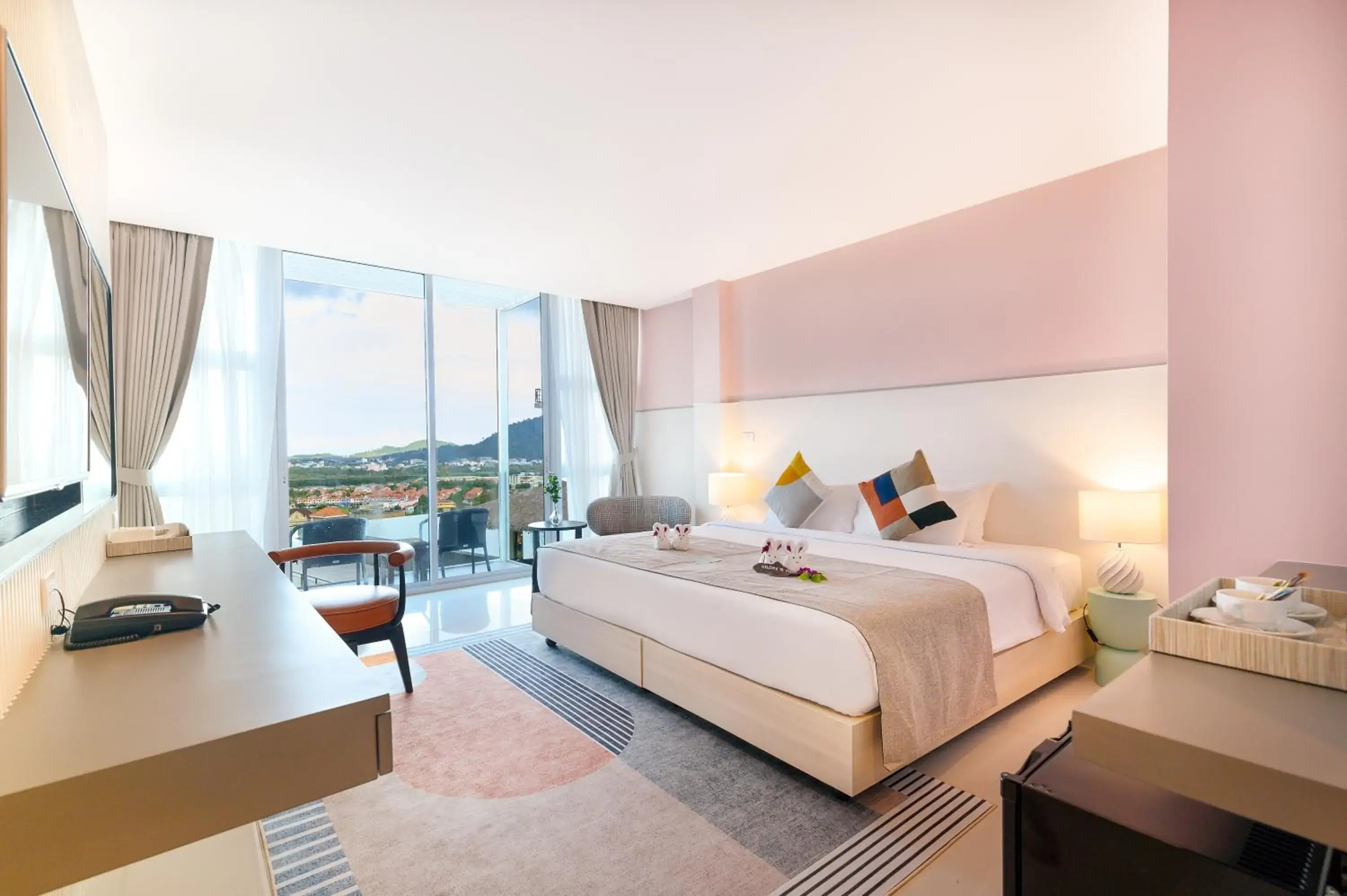 Superior Pool View With Balcony With Onsen in Hilltop Wellness Resort Superior Pool View With Balcony With Onsen in Hilltop Wellness Resort