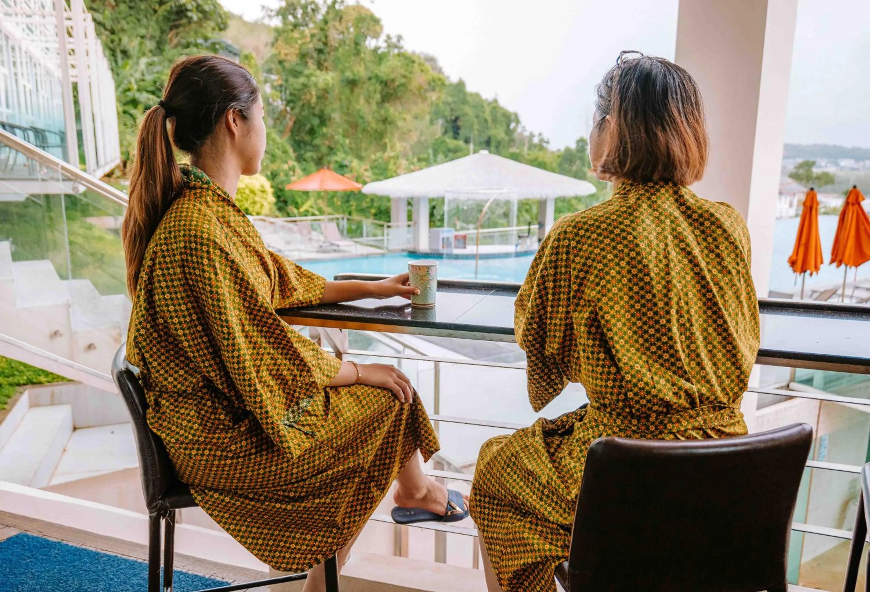 Sauna in Hilltop Wellness Resort